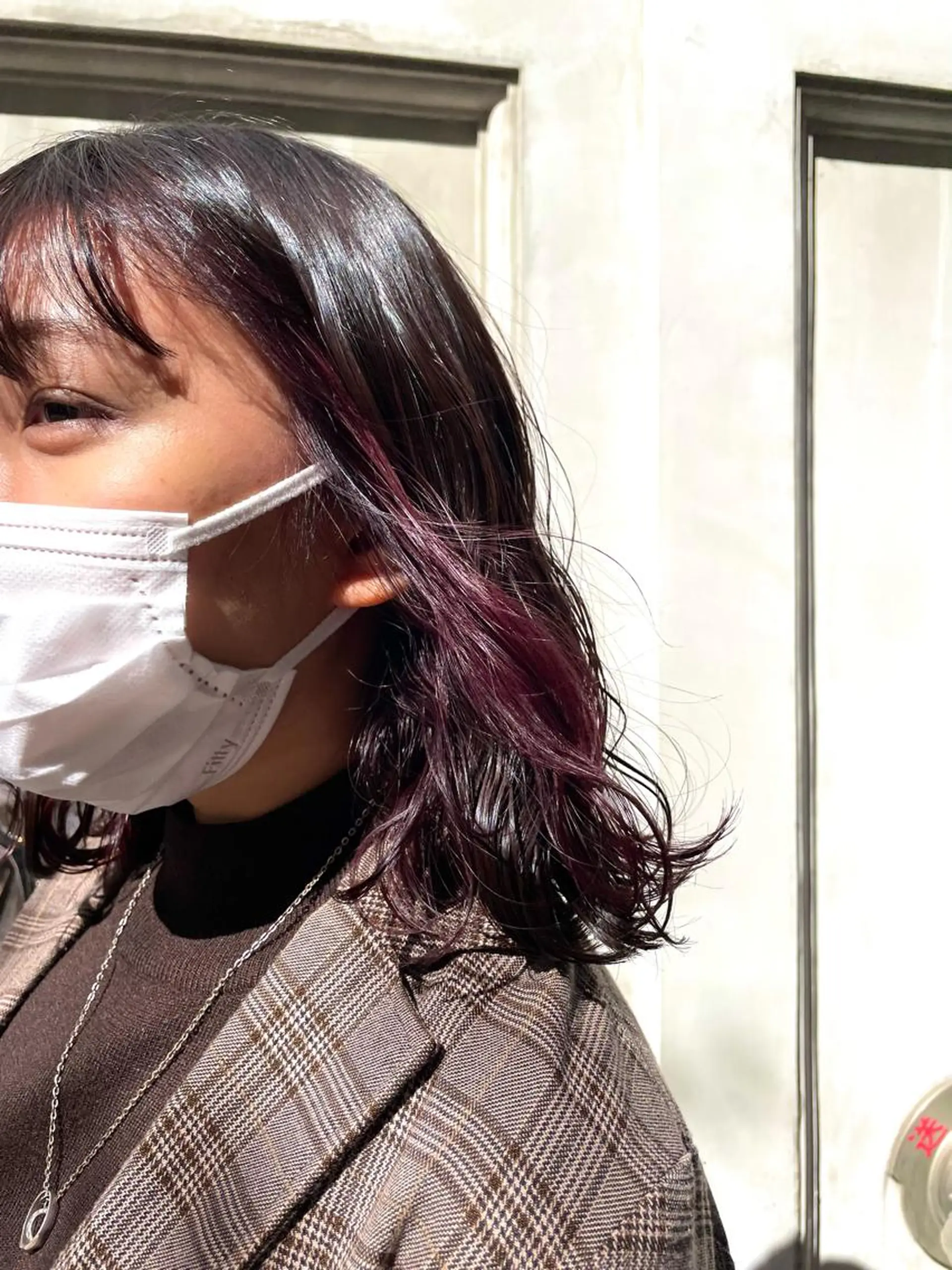 セミロング カラー 艶カラーリスト 🌈銀座🌈牛込萌香のヘアスタイル