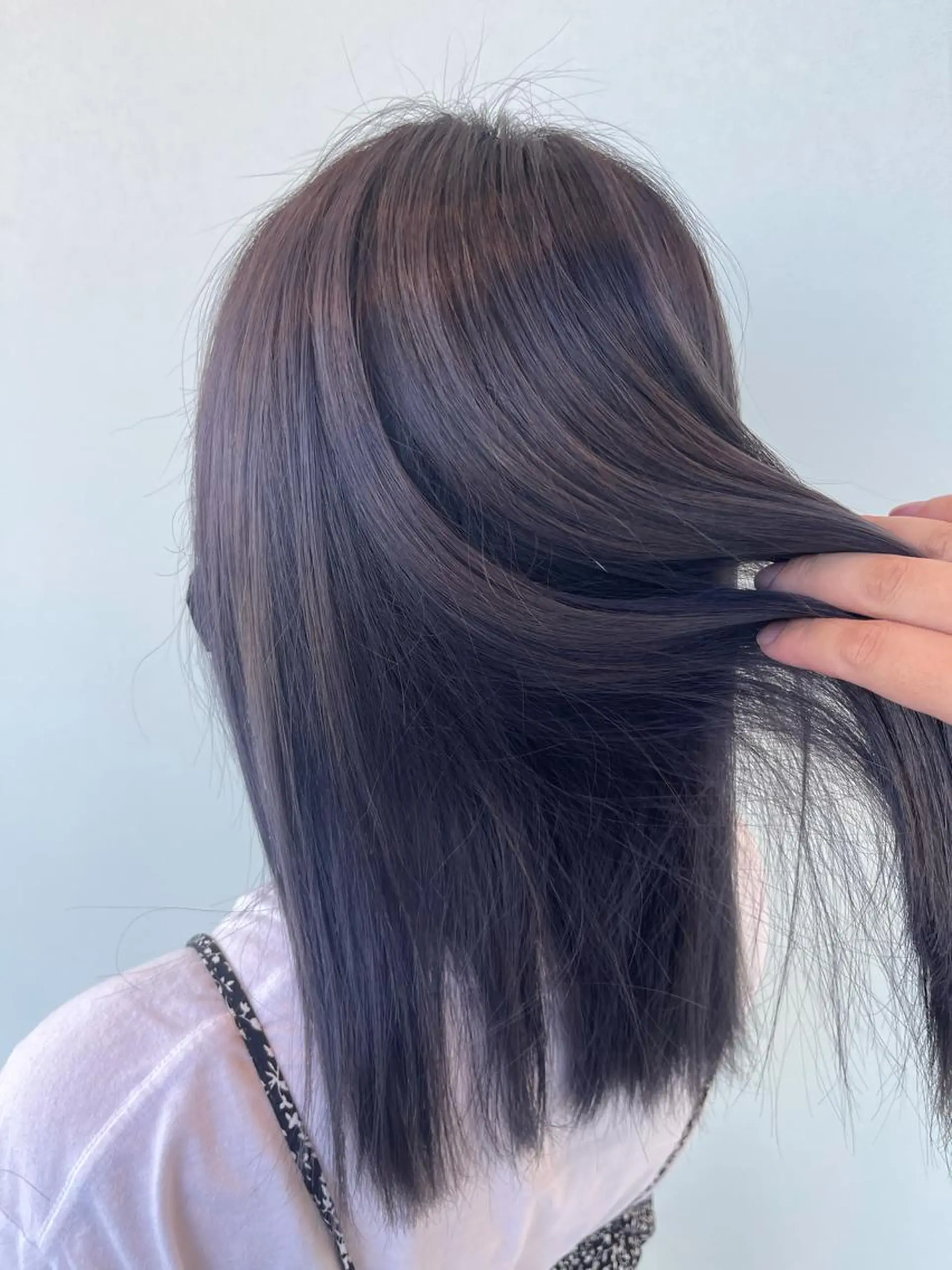 セミロング カラー 🍏👑針生 愛佳👑🍏のヘアスタイル