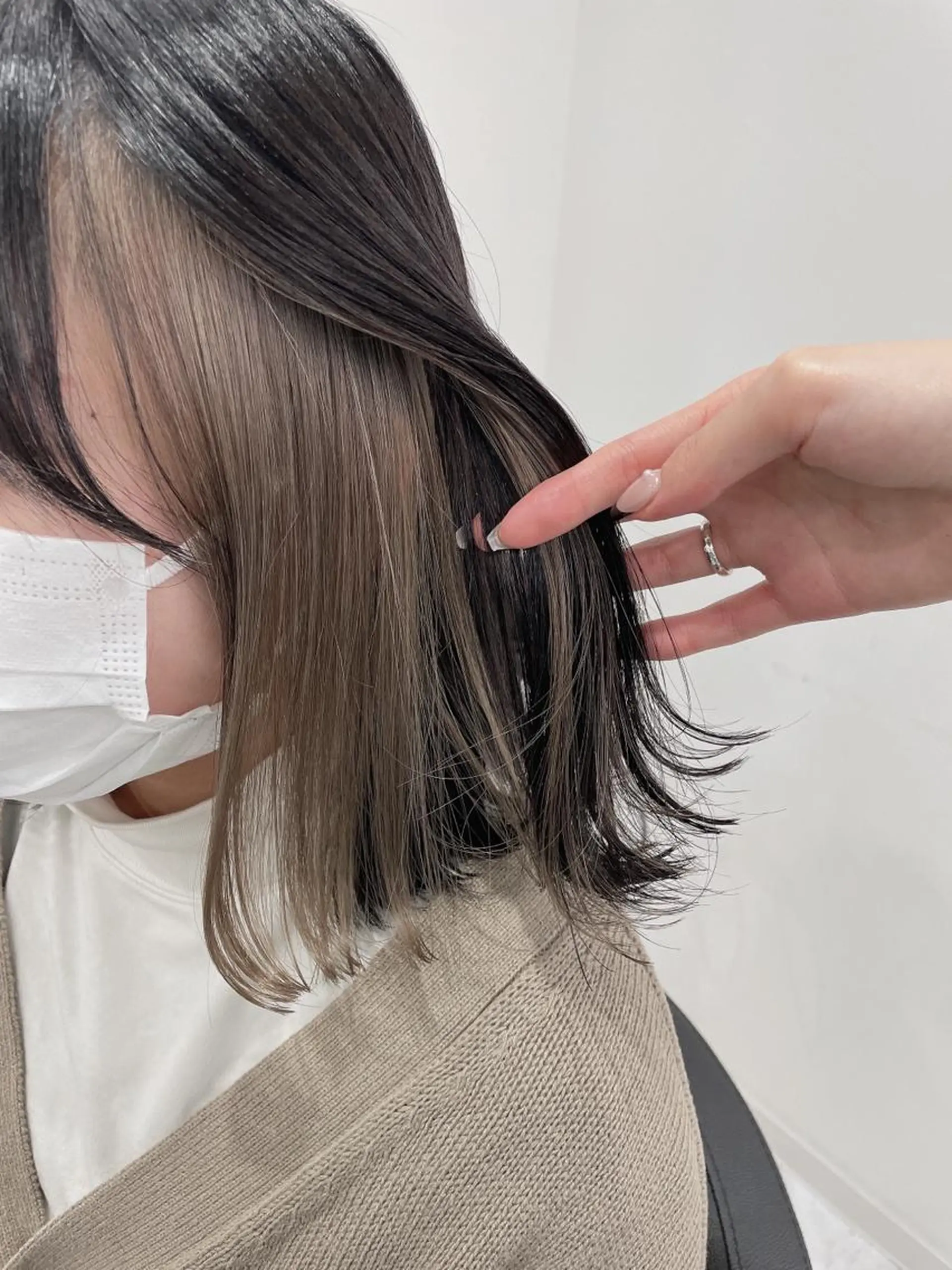 ミディアム 🪞韓国🤍大人っぽ 艶髪🤍FRUITSのヘアスタイル