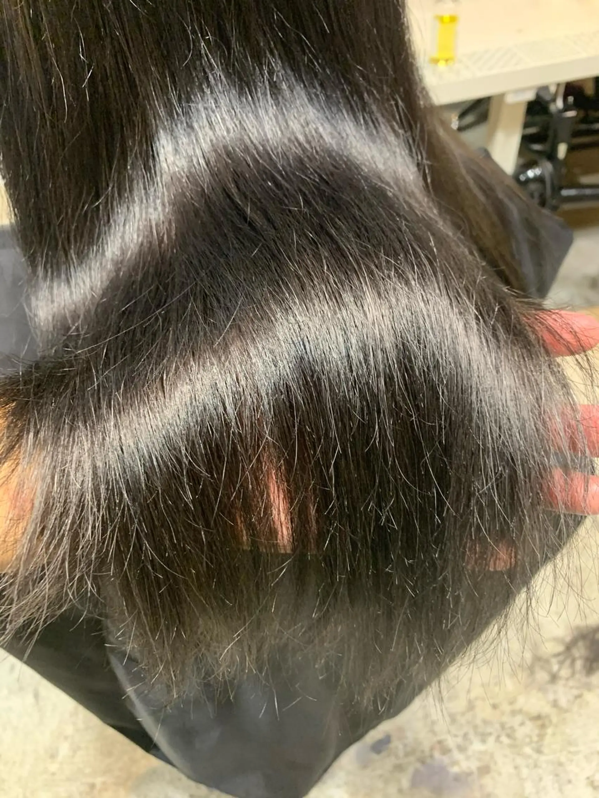セミロング ヘアカラー トリートメント ヘッドスパ ヘアセット 山口 竣也のヘアスタイル