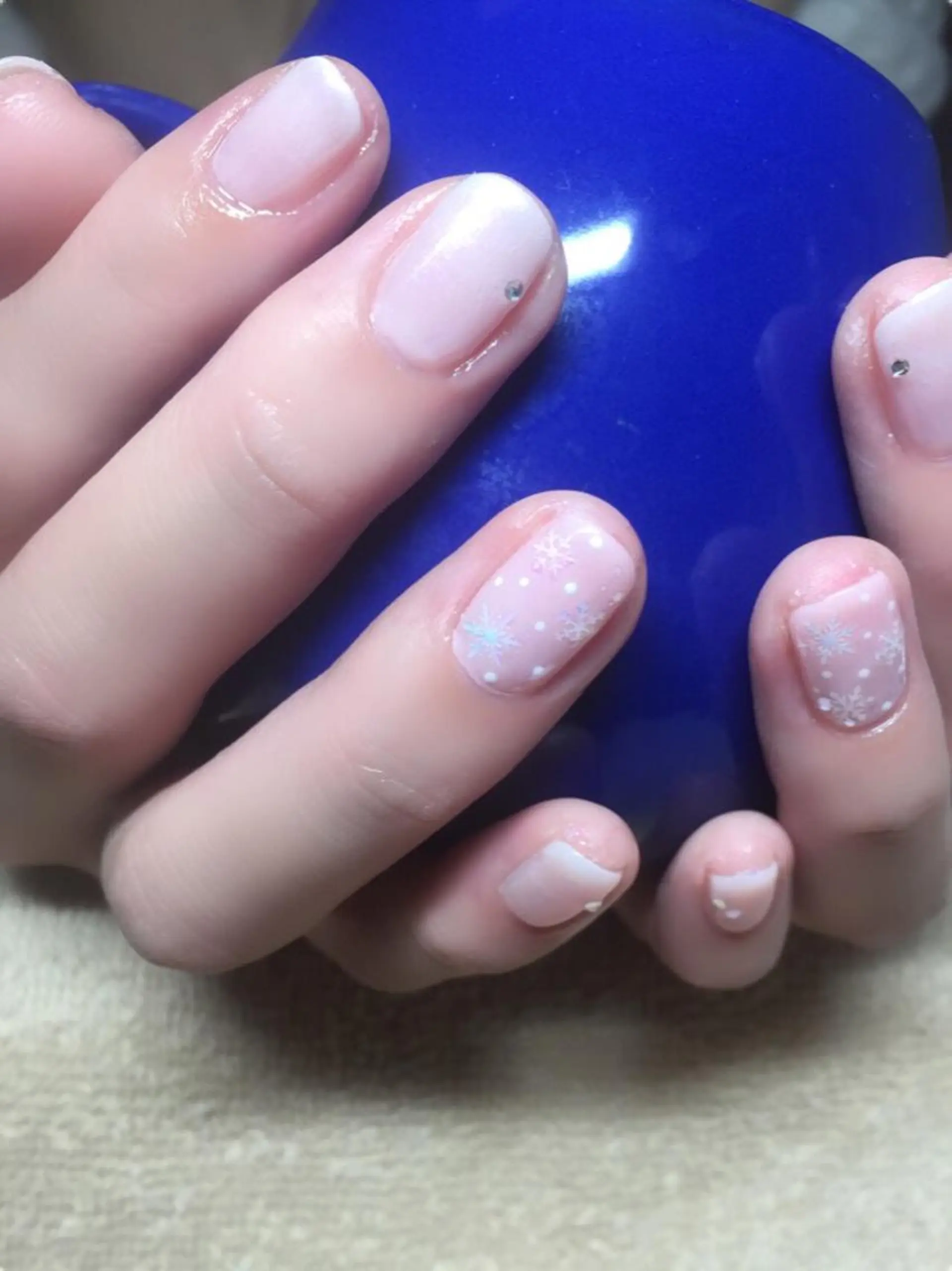 ネイル ワンカラーネイル NailSpace 猫のいるネイルサロンのネイルデザイン