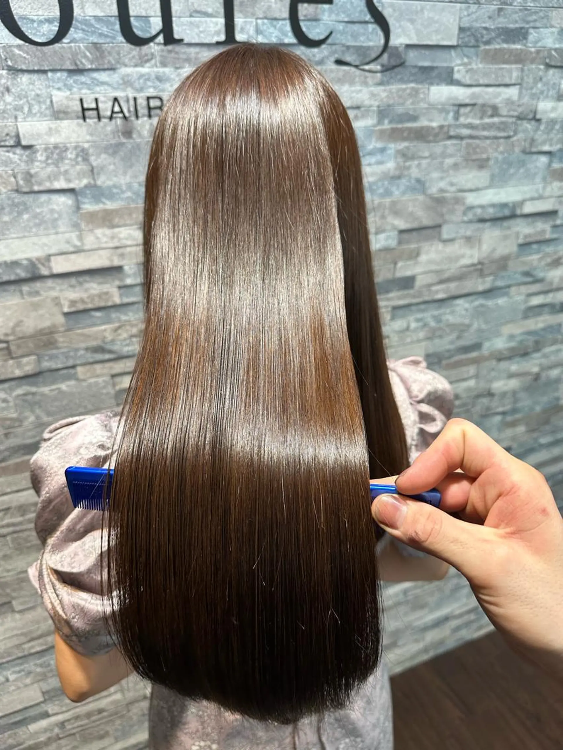 ロング カラー カット ヘアカラー トリートメント ヘッドスパ youres hair 東口店所属・🌸ULTOWA🌸 髪質改善/縮毛/店長のヘアスタイル