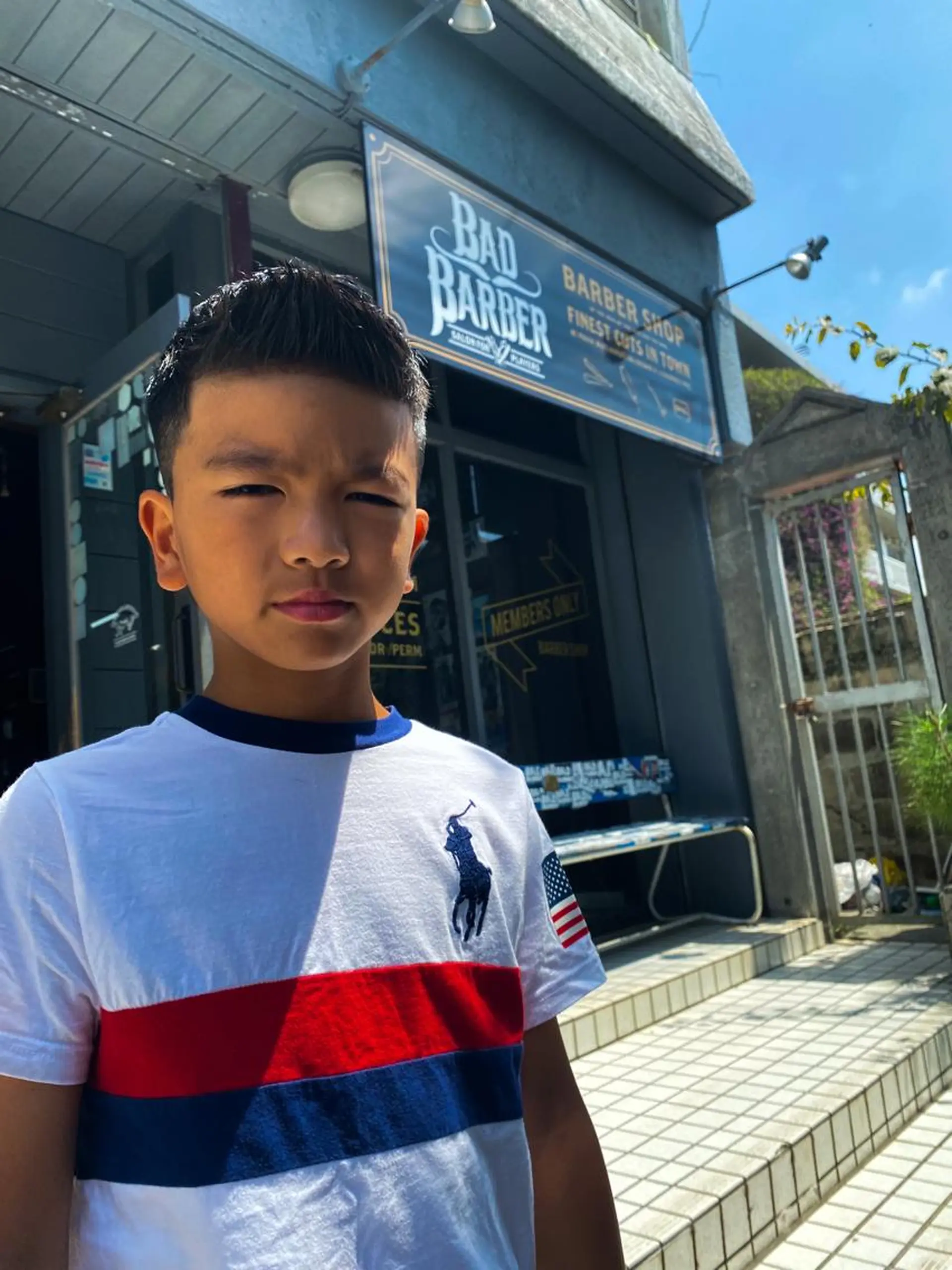 ショート メンズ キッズ フェードカット BADBARBER蒲田店所属・barber goriのその他イメージ