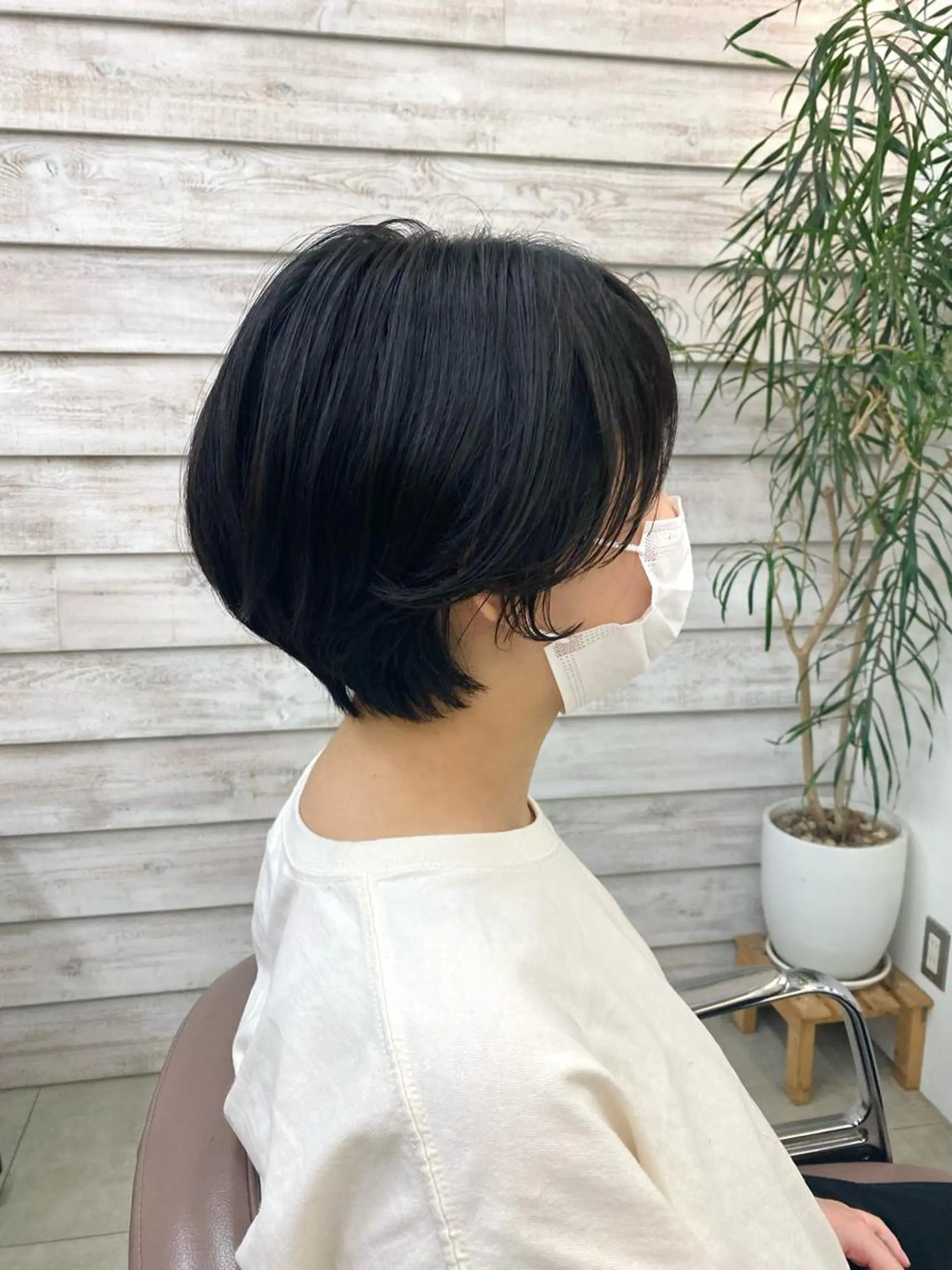 ショート 丸みショート くせ毛 ショートヘア サトウ リョウのヘアスタイル