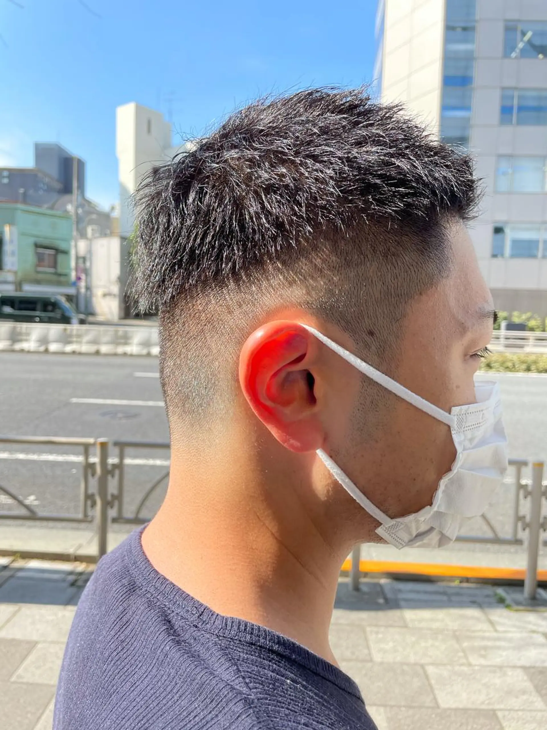 ショート メンズ アートディレクター 尾内 友美のヘアスタイル