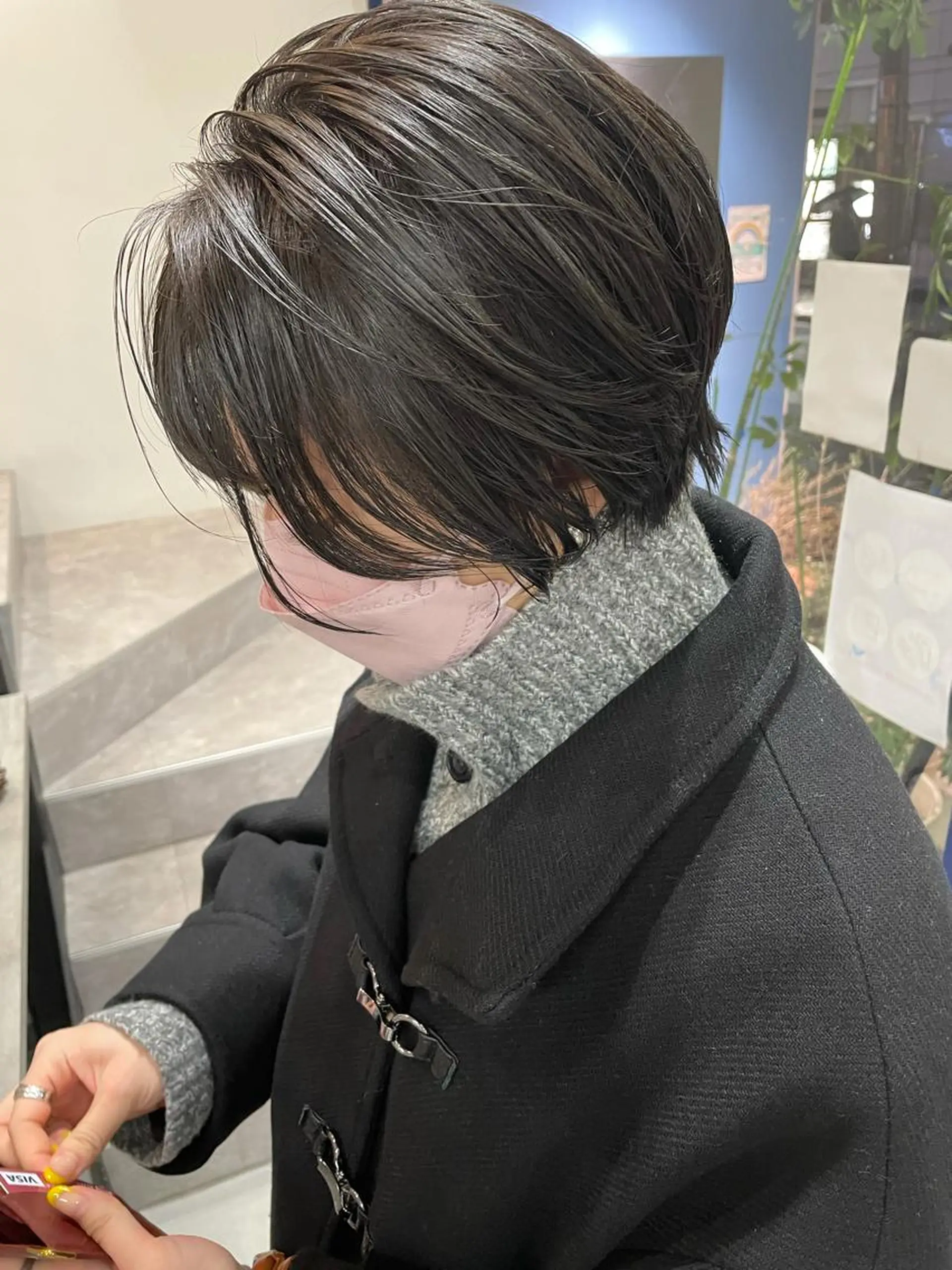 ショート カラー 顔周りカット ショートヘア カット ヘアカラー volta∞knot所属・狩野 羅夢のヘアスタイル