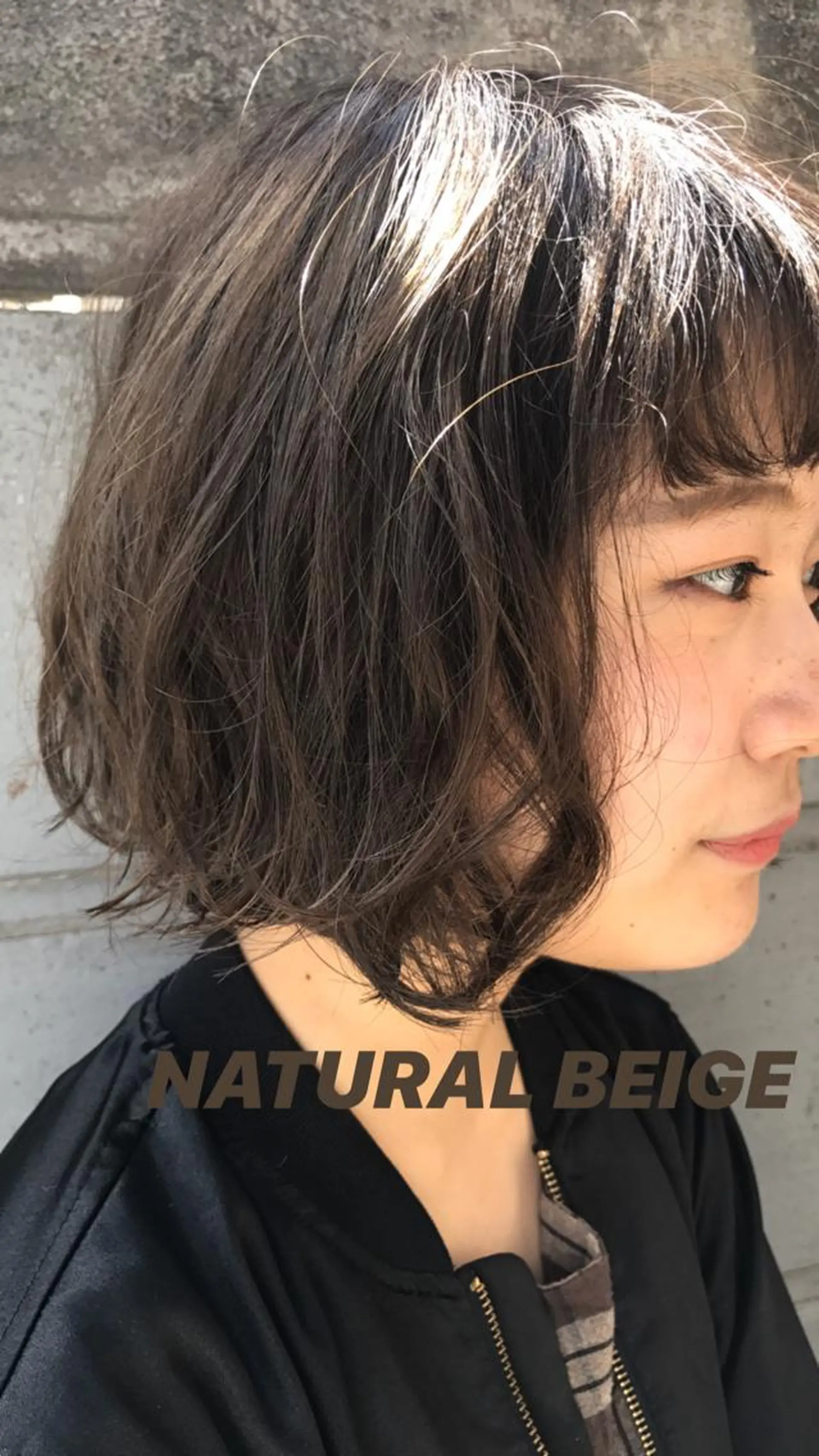 ミディアム カット ヘアカラー トリートメント ショートカット🍃 岡元瑞貴のヘアスタイル