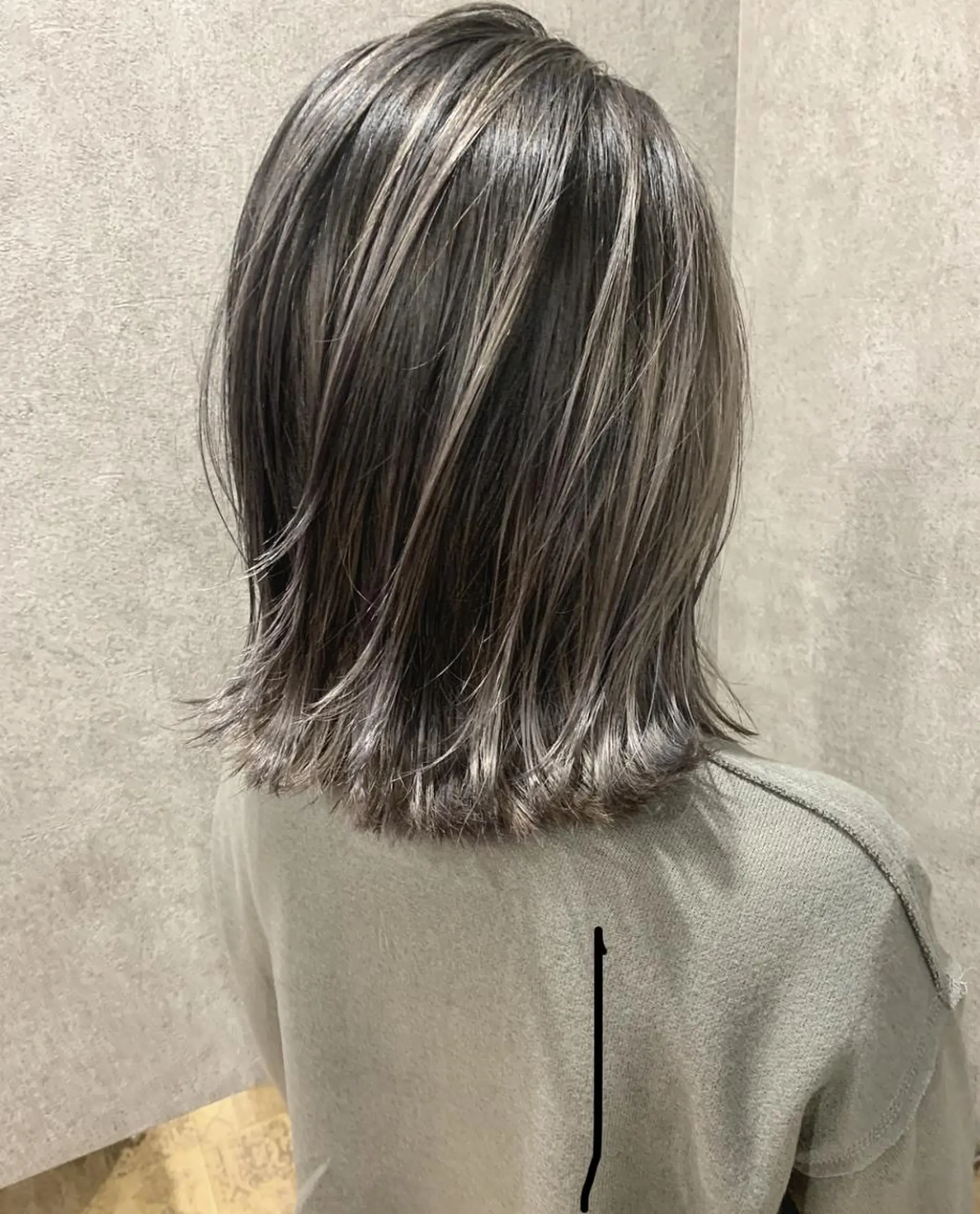 ミディアム カラー 西中エリアNo.1✨ 髪質改善ラビマーニのヘアスタイル