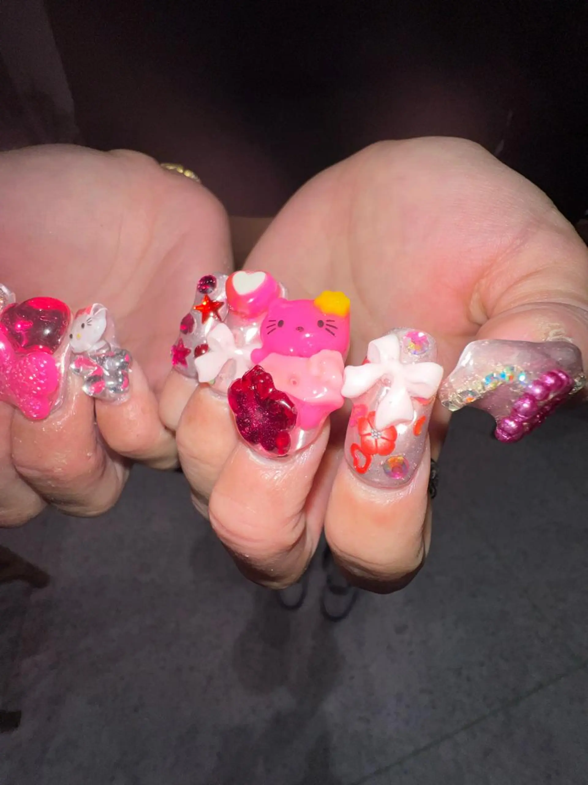 ネイル 個性派/中韓ネイル SAKURAのネイルデザイン