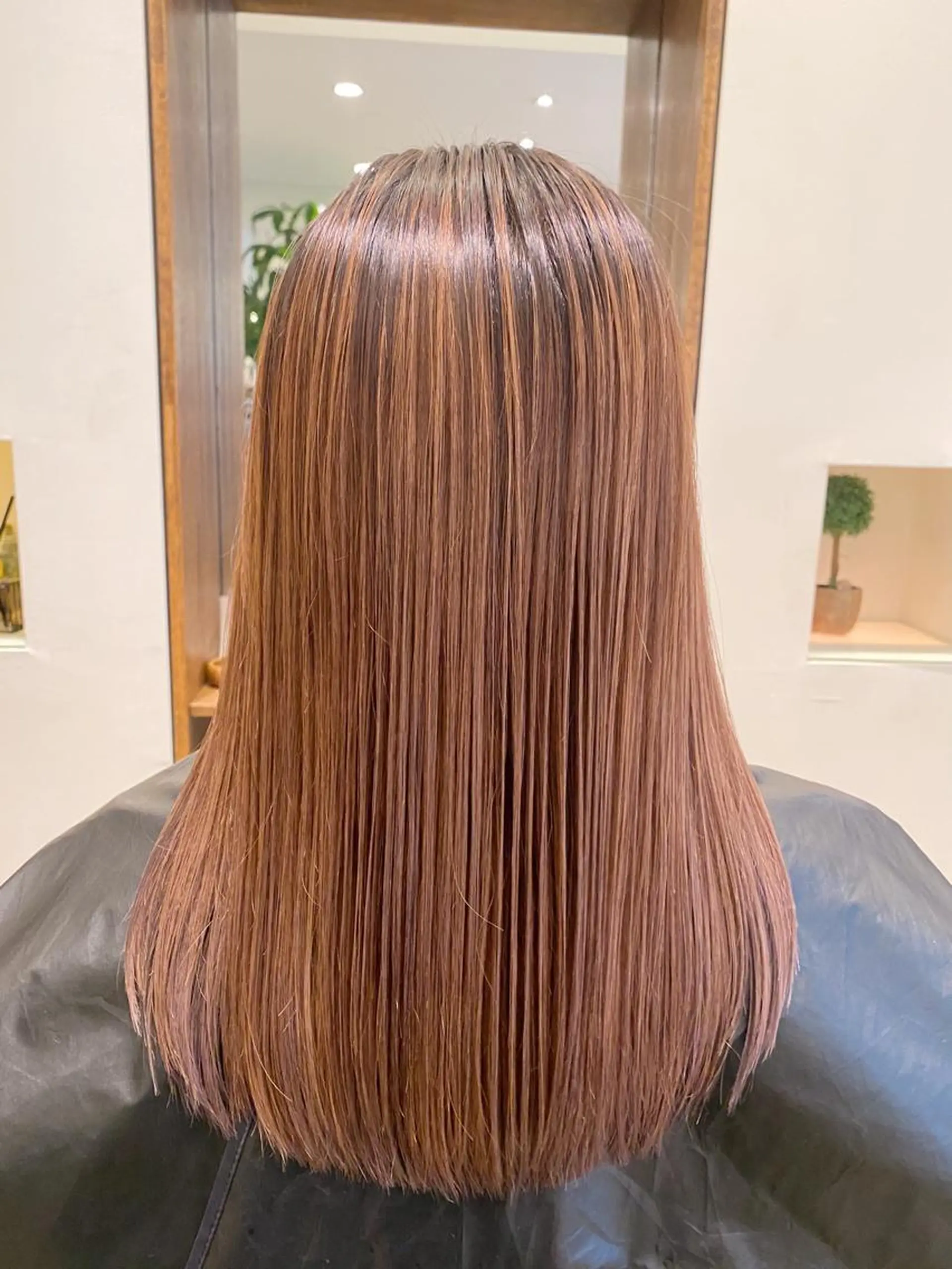 ロング カラー カット ヘアカラー トリートメント 入江 允のヘアスタイル