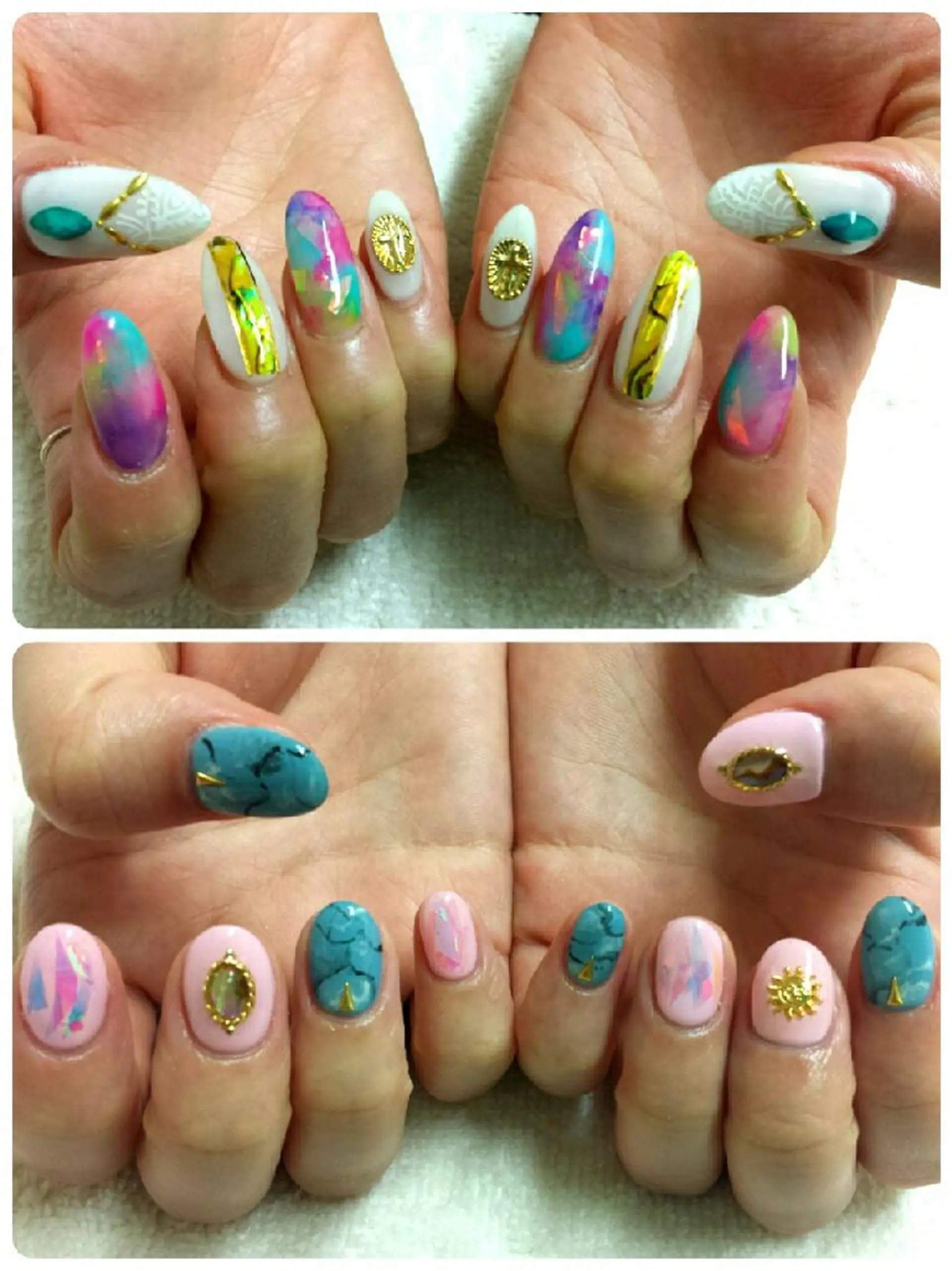 ネイル 河野ちえ (雑誌掲載サロン)のネイルデザイン