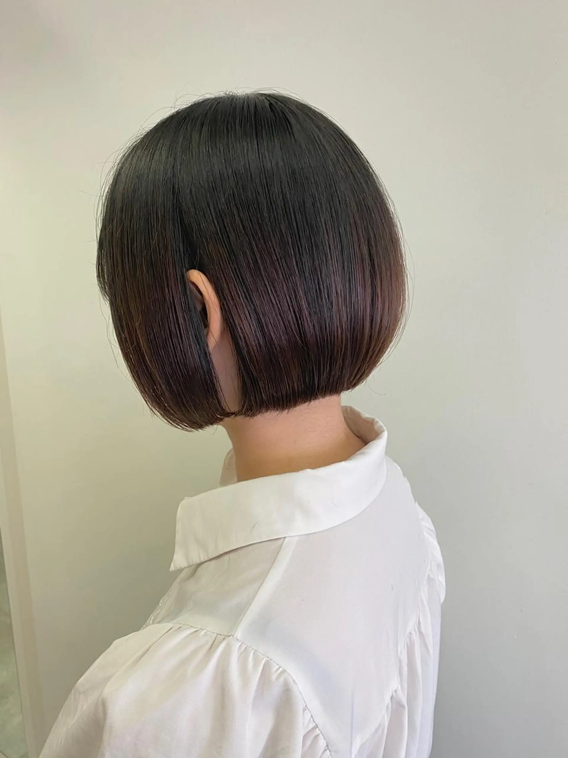 ショート カット ヘアカラー トリートメント CHAINON 木原崇了のヘアスタイル