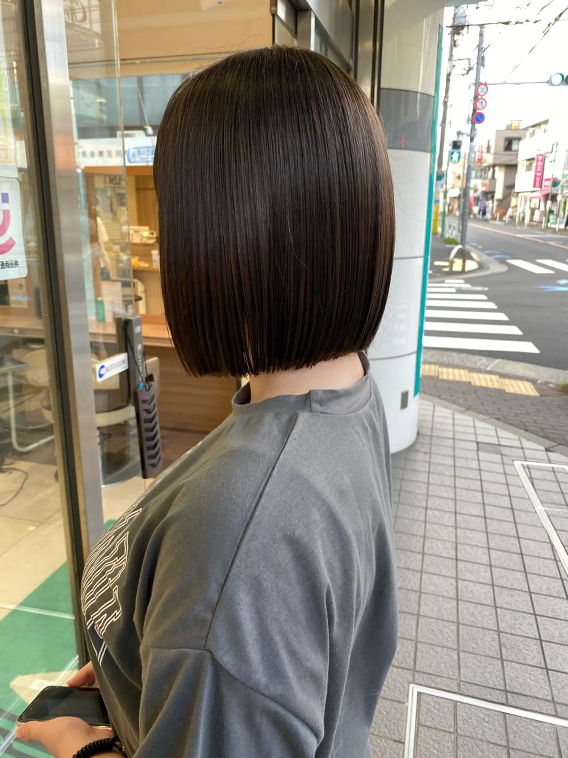 ショート ボブ トリートメント 酸熱トリートメント 白髪染め特化美容師 /寺内紳悟のヘアスタイル