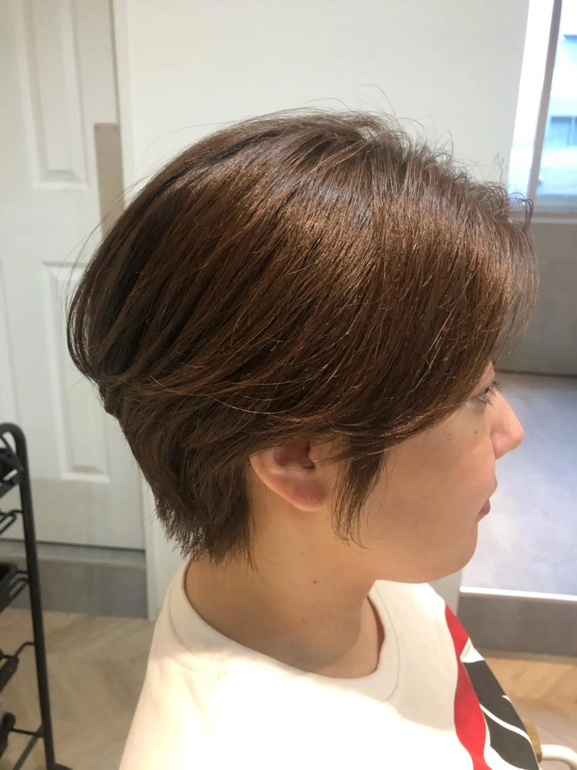 ショート 似合わせカット ショートヘア カット ヘアカラー トリートメント 西山 恵太郎のヘアスタイル