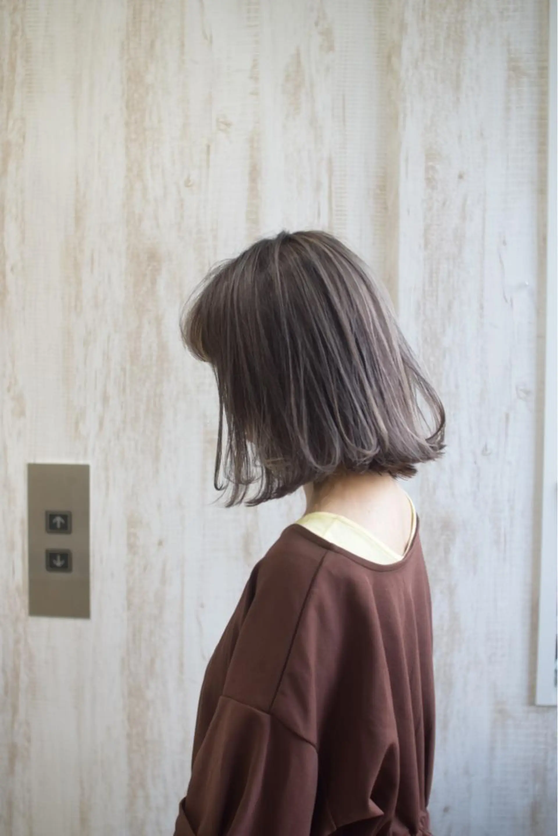 ショート カラー ブリーチ ハイライトカラー ハイライト ヘアカラー ハイトーンカラー RYUのヘアスタイル