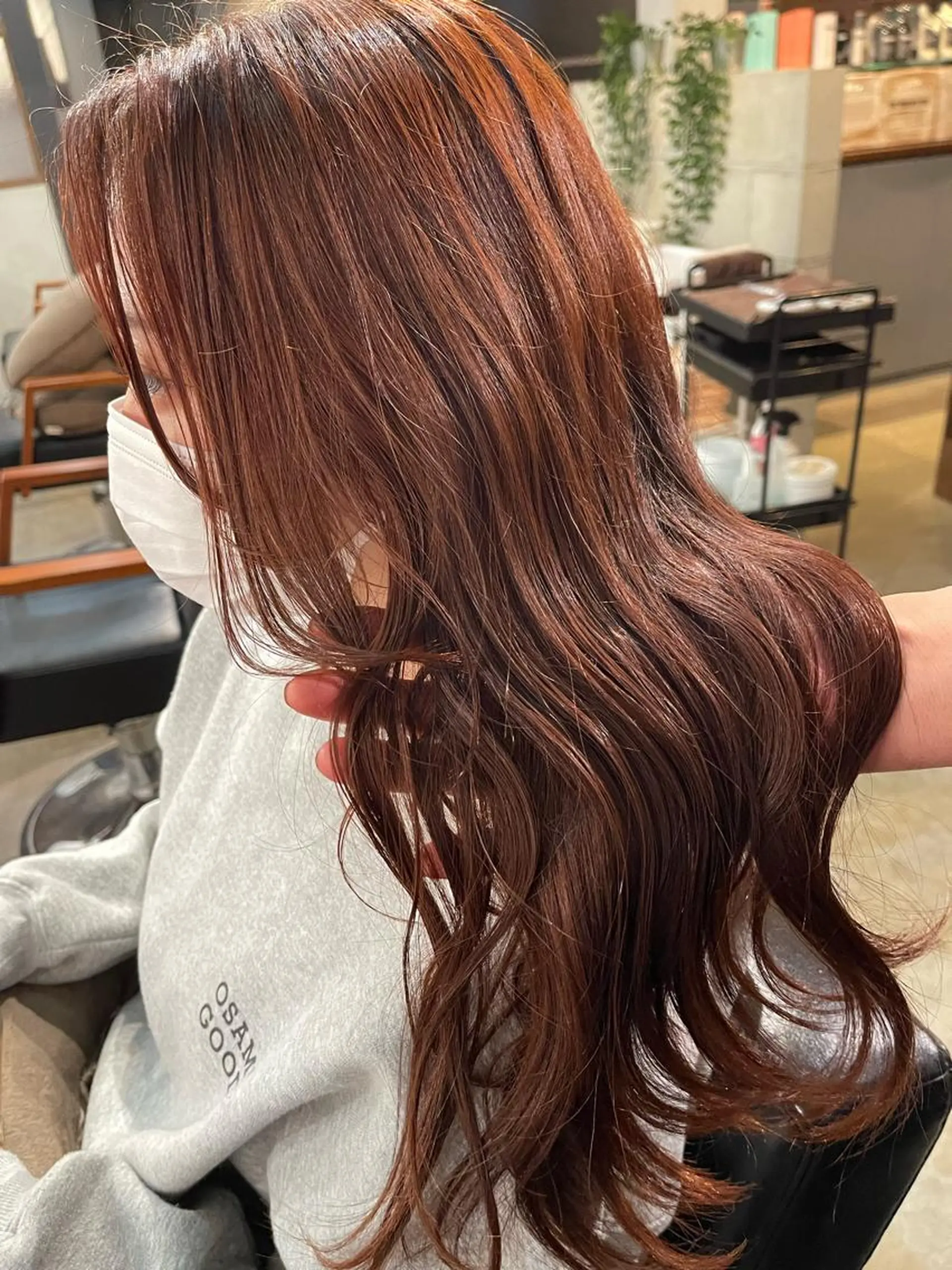 カラー 木村 朱里のヘアスタイル