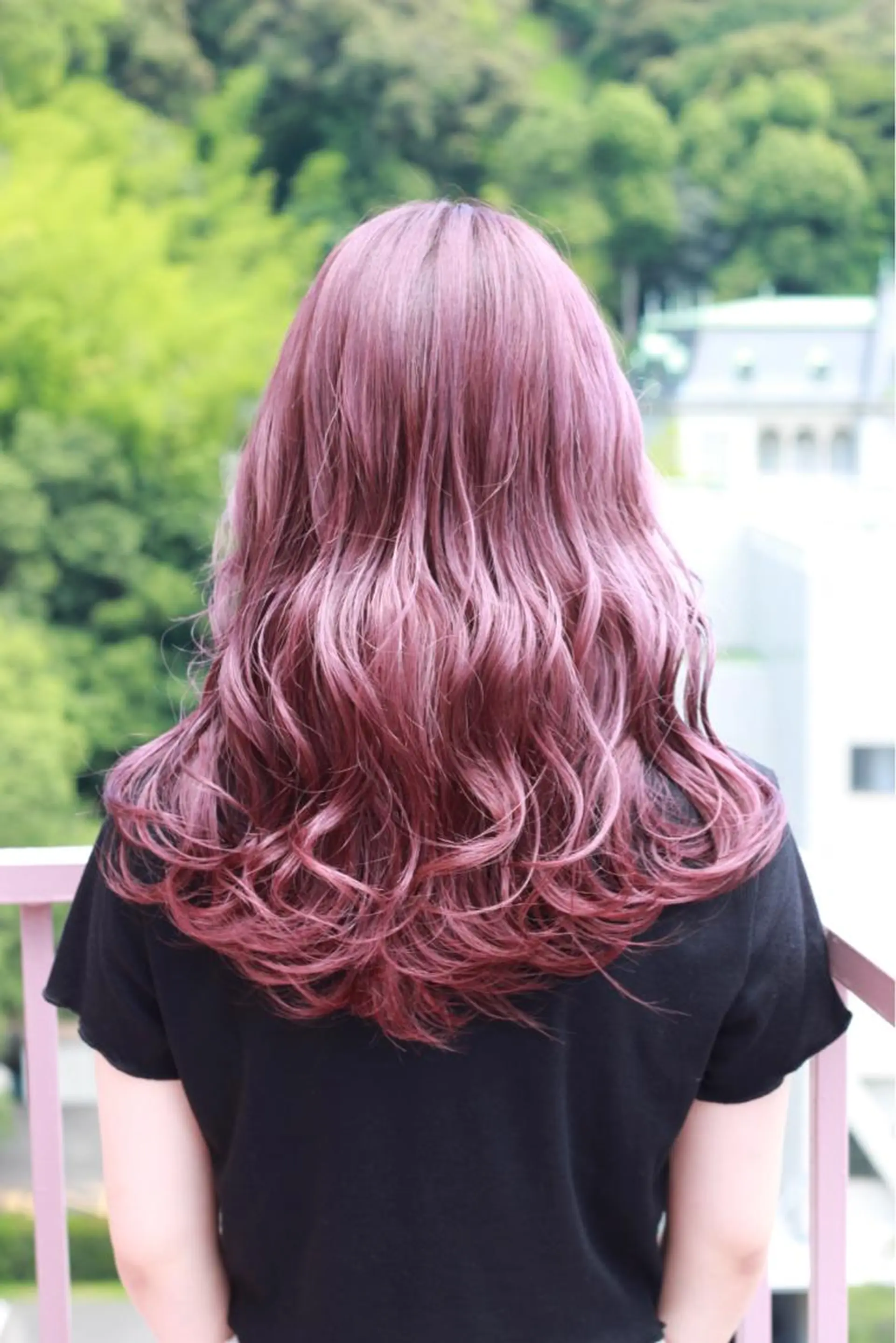 セミロング カラー ピンクカラー ヘアカラー Viage （ビアージュ）のヘアスタイル