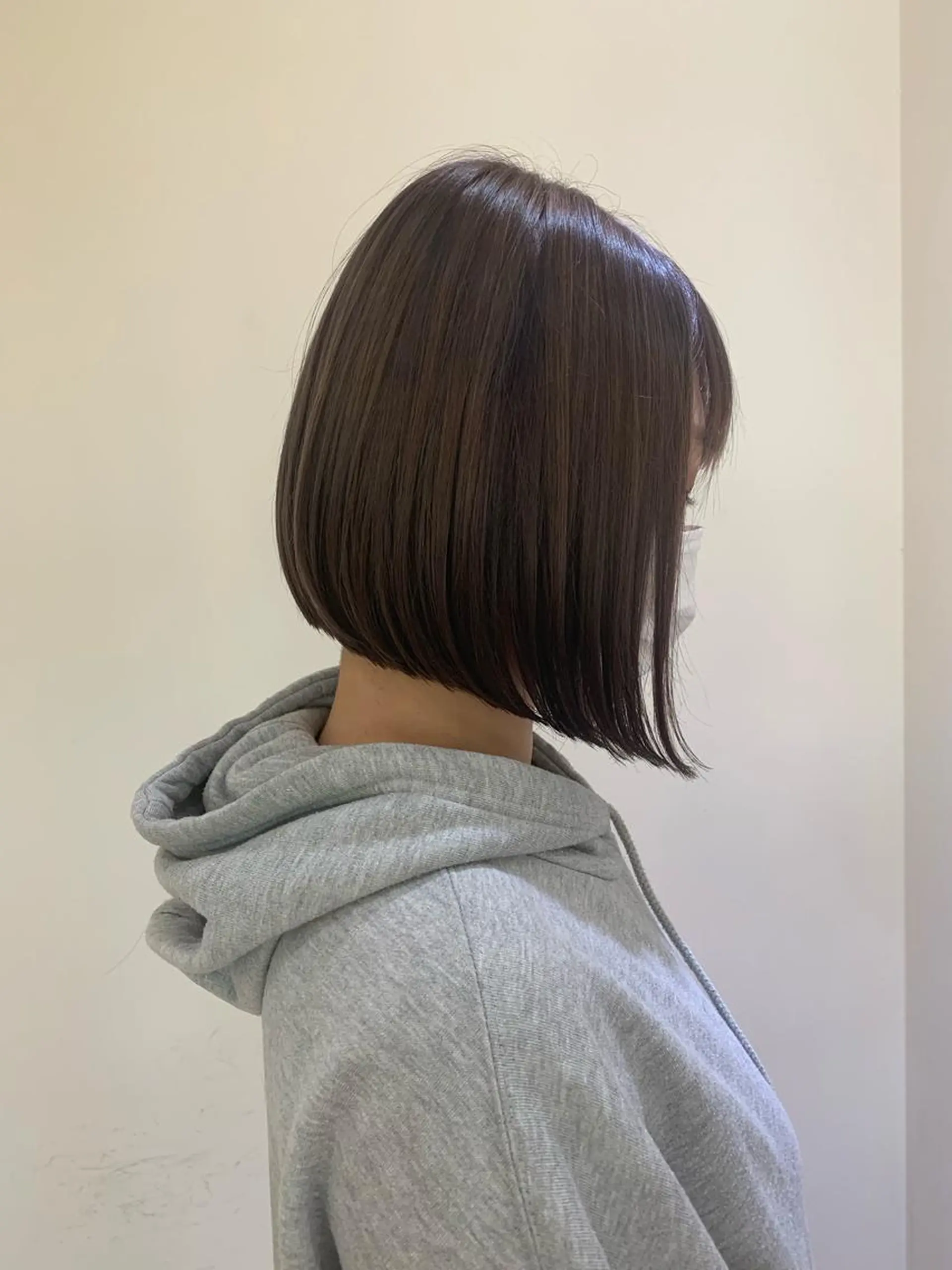 ショート カラー ベージュカラー 黒髪 ブリーチ 透明感カラー ハイトーンカラー ACE所属・高橋 侑李のヘアスタイル