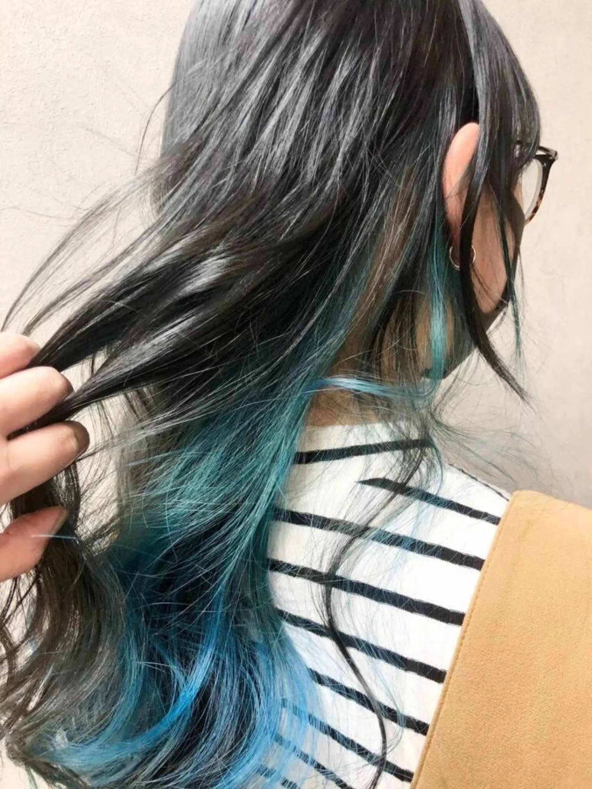 セミロング カラー 豊中/メンズ特化 岡田 龍之介のヘアスタイル