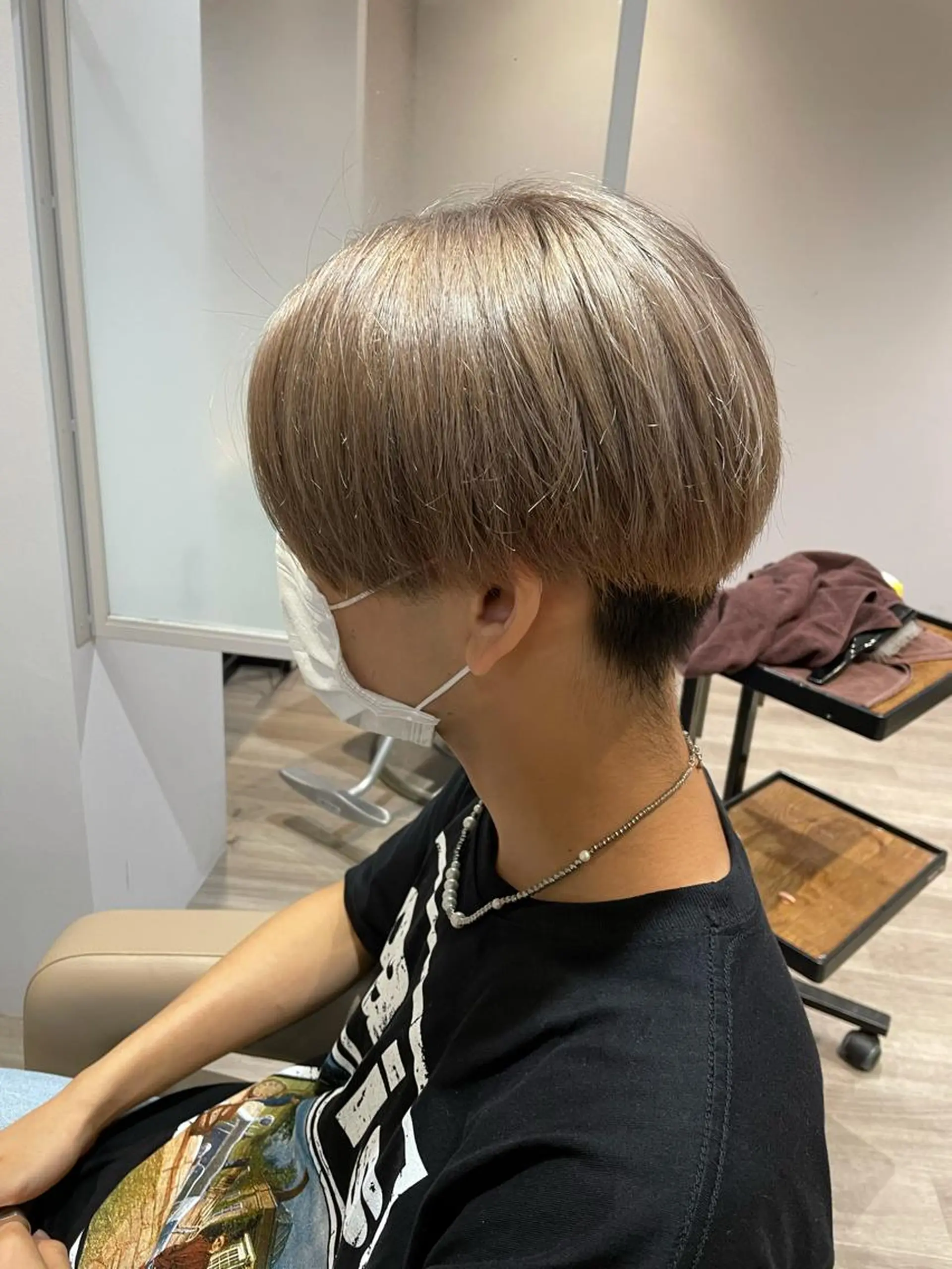 ショート カラー メンズ EARTHセンター南店所属・宮澤 理久のヘアスタイル