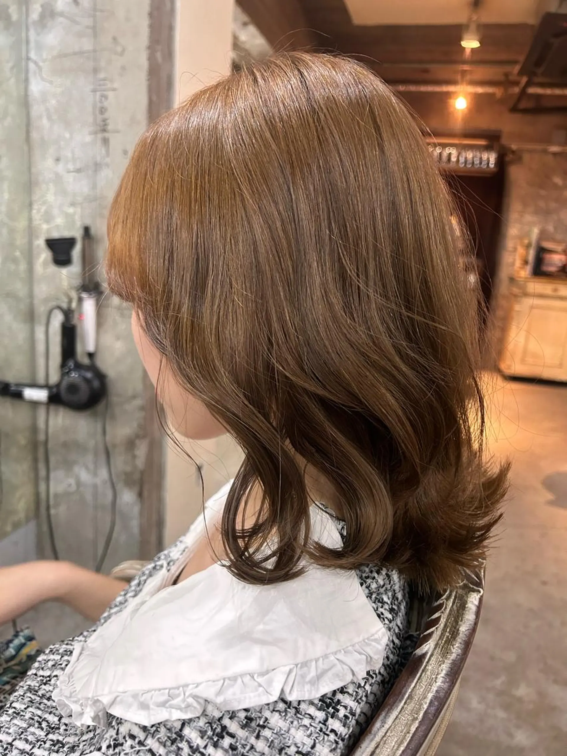 ミディアム カラー お任せヘア☘️☘️ 及川渚のヘアスタイル