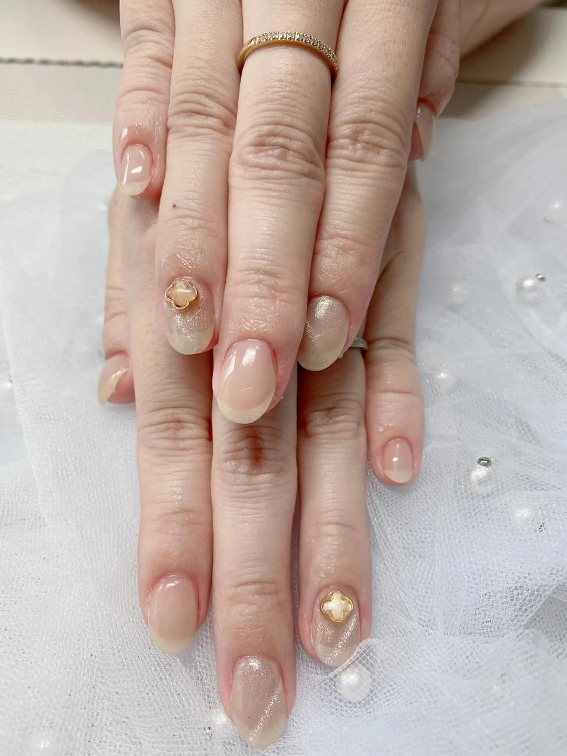 ネイル マグネットネイル ワンカラーネイル Jasmine nailsalon所属・ジャスミン ネイルサロンのネイルデザイン