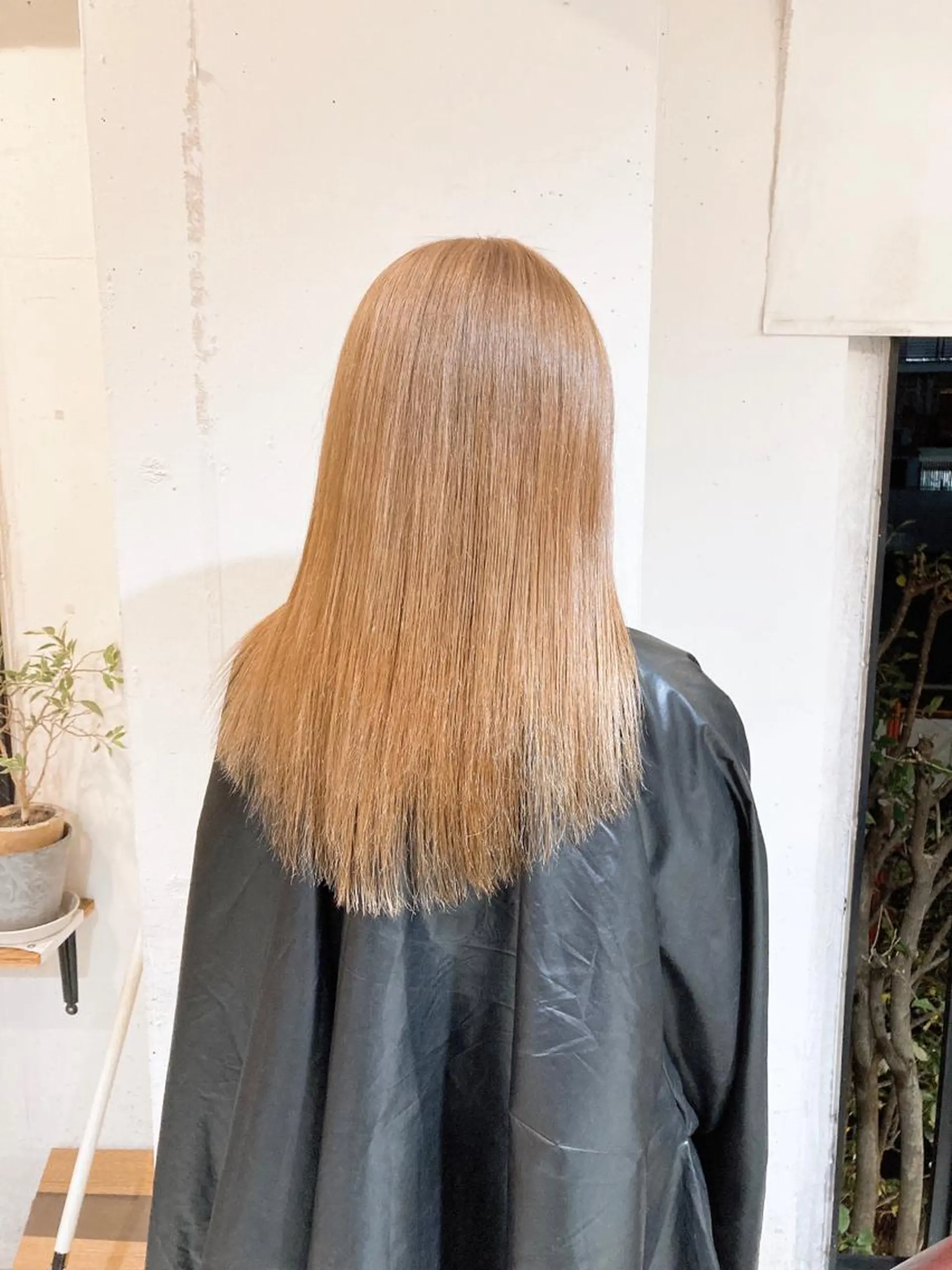 カラー ベージュカラー ブリーチ オレンジ オレンジベージュ 💗モテ髪 ハイトーンあや💗のヘアスタイル