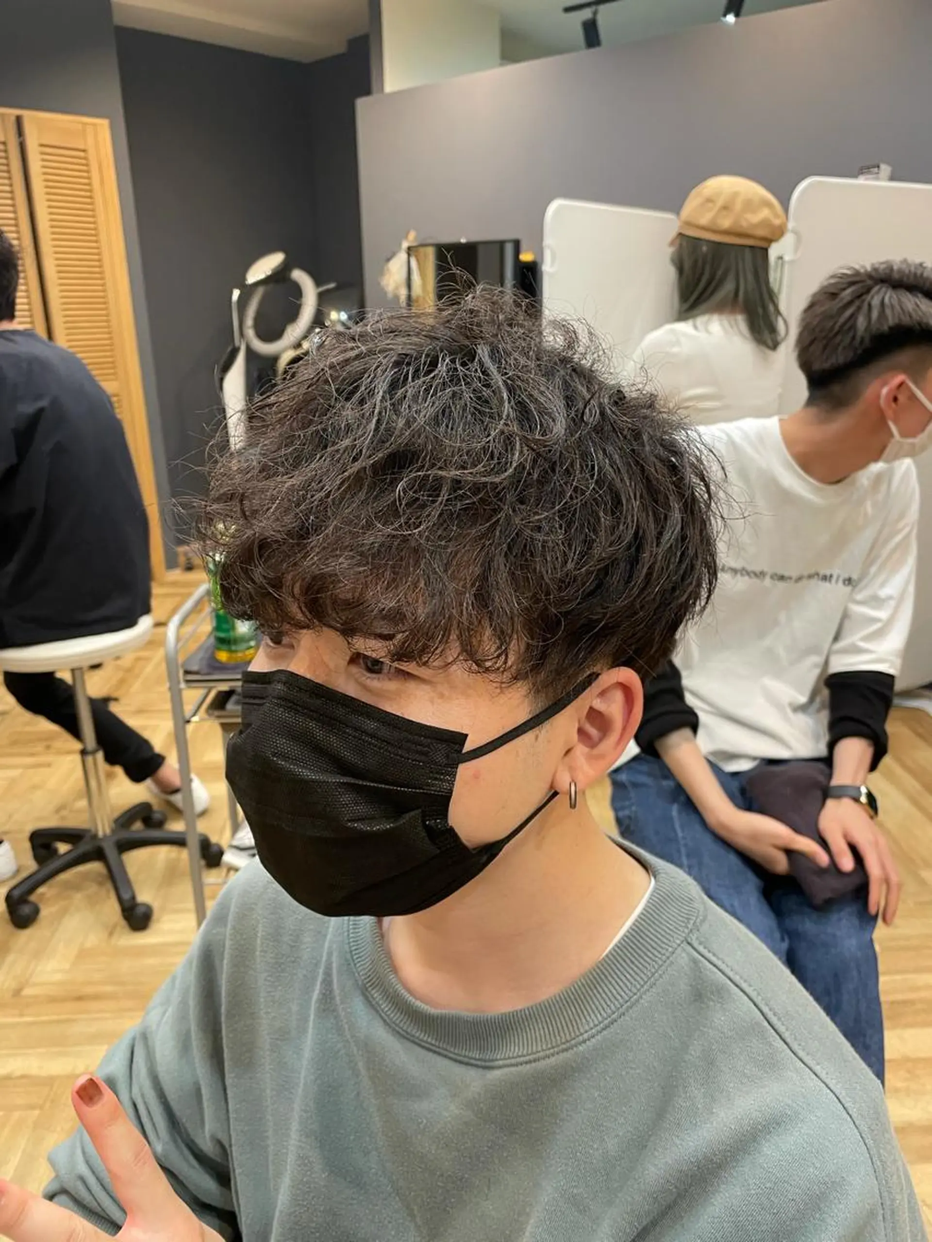 メンズ カット 韓国ヘア/レイヤー 🇰🇷/艶髪/長橋のヘアスタイル