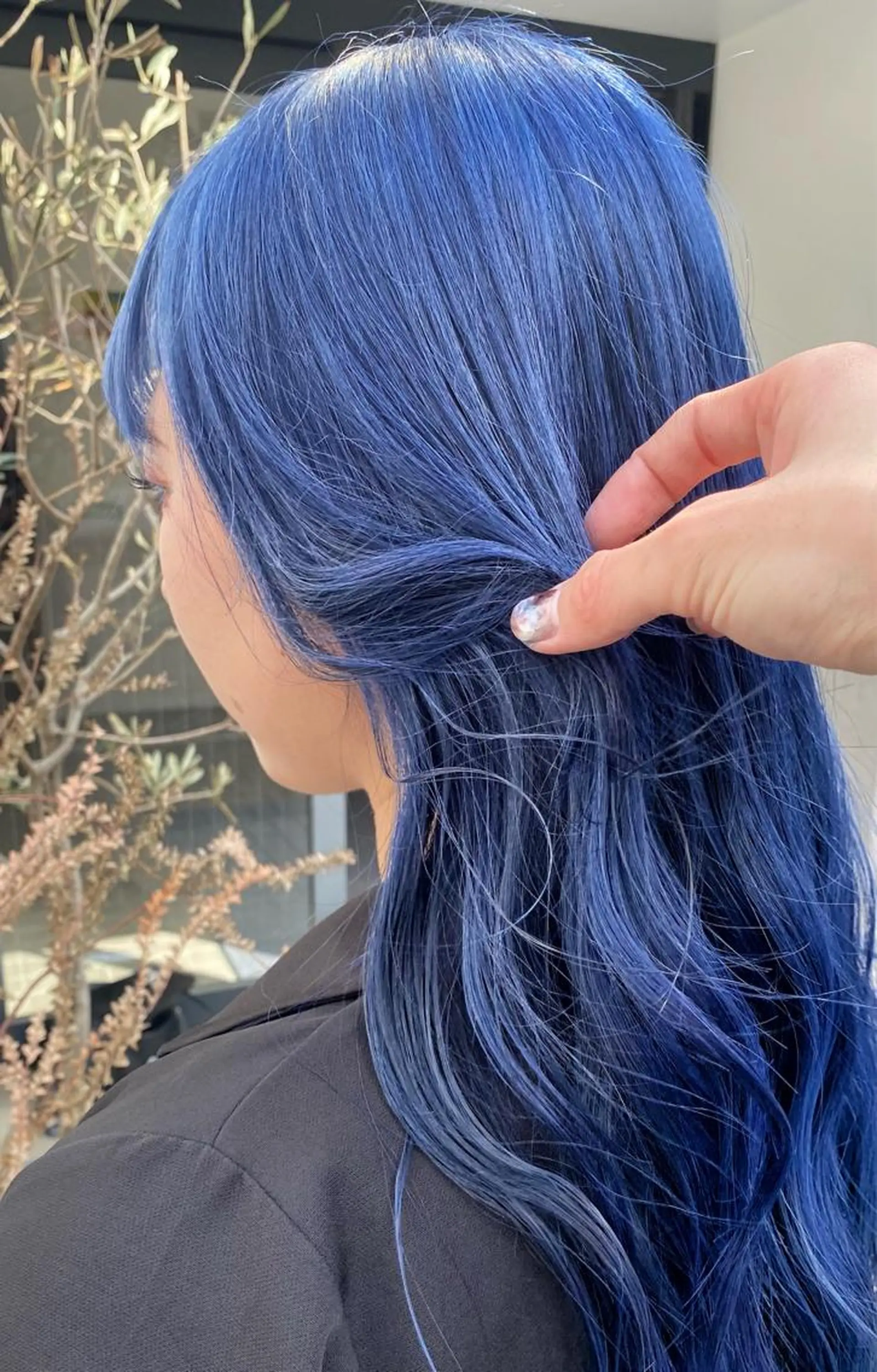 セミロング カラー ヘアカラー お洒落カジュアル🍃 まなとのヘアスタイル