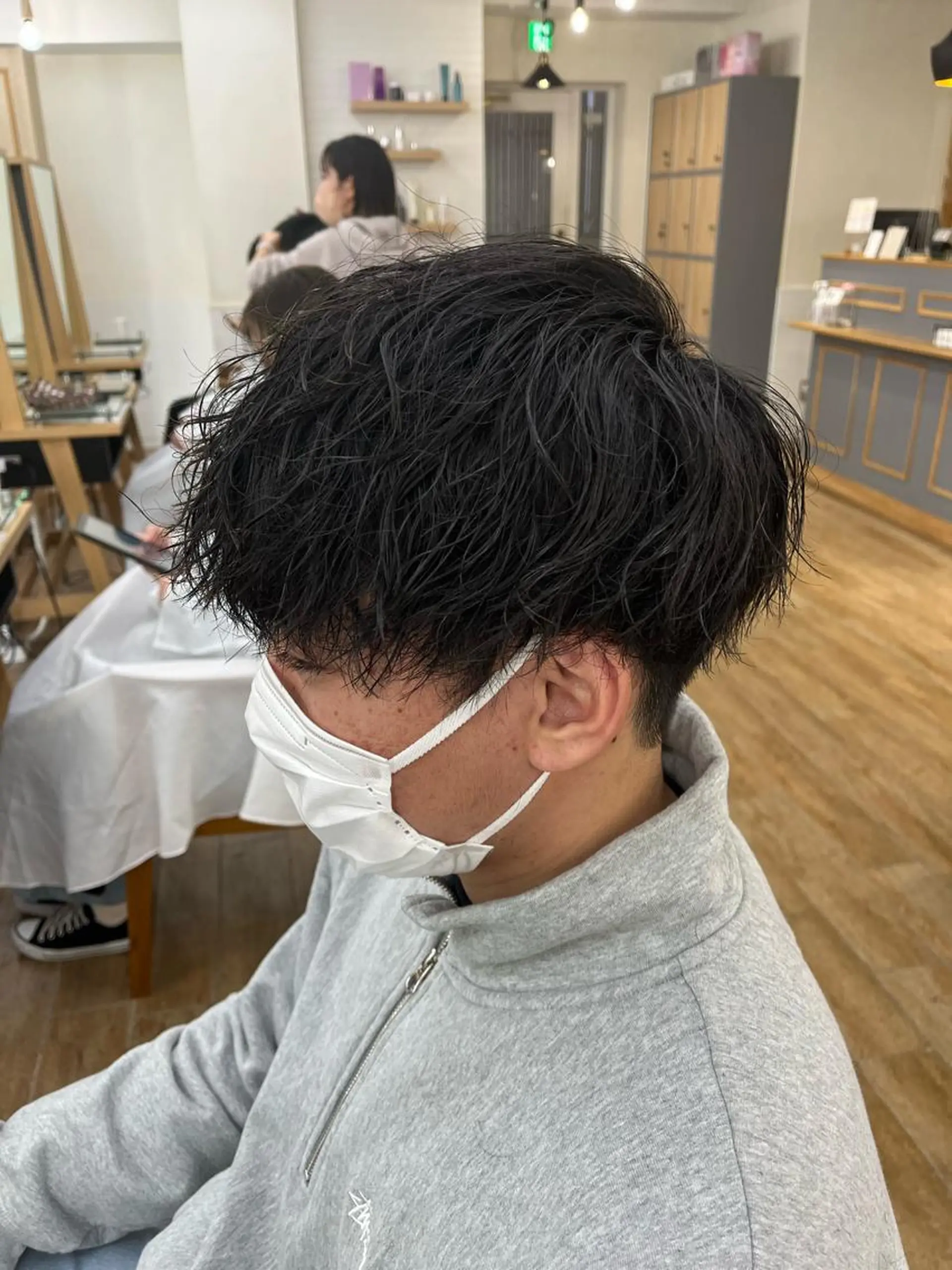 カラー パーマ メンズ カット ヘアカラー トリートメント ✨ご新規様予約限定 メンズ特化アリサ✨のヘアスタイル