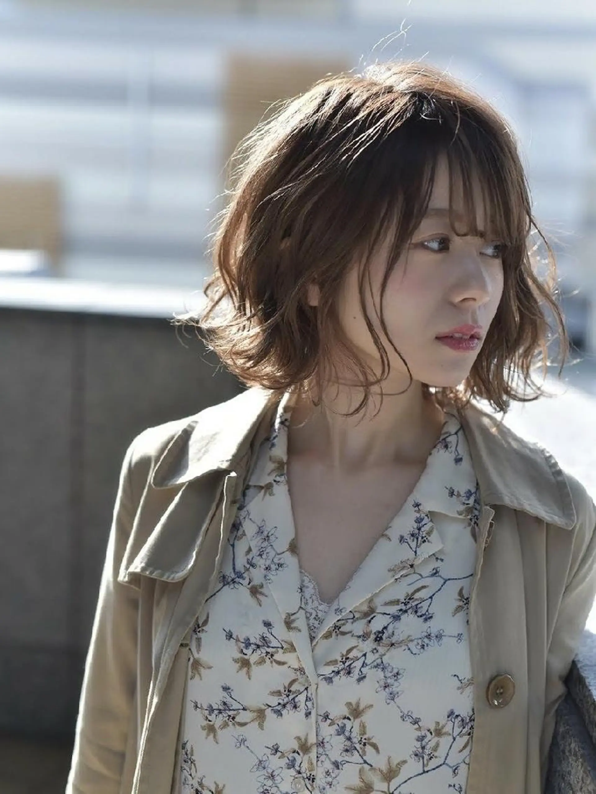 ミディアム カット ヘアカラー トリートメント AVANCE. 広島本通店のヘアスタイル