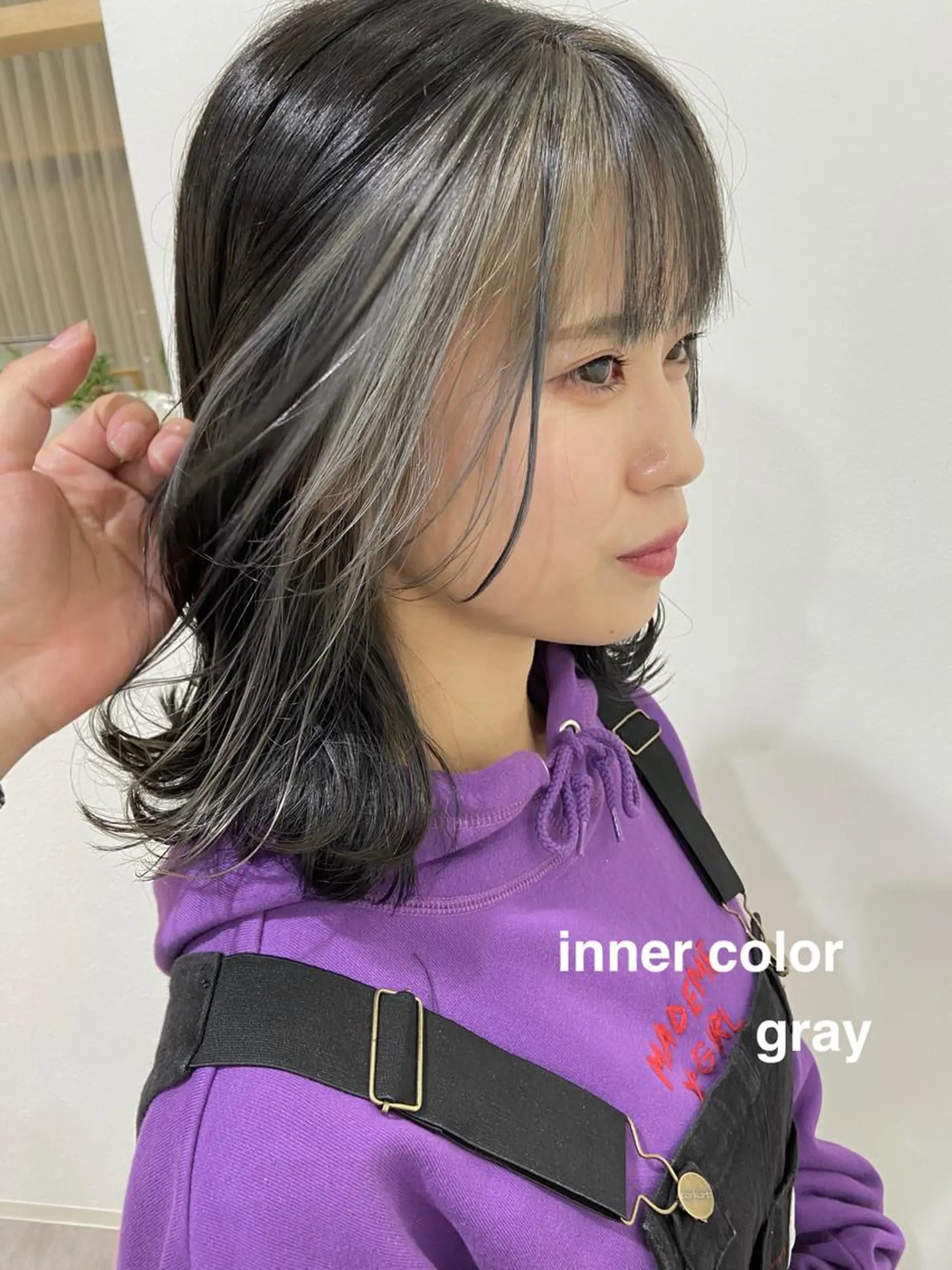 ミディアム カラー merc.🌿💚 八幡真衣のヘアスタイル