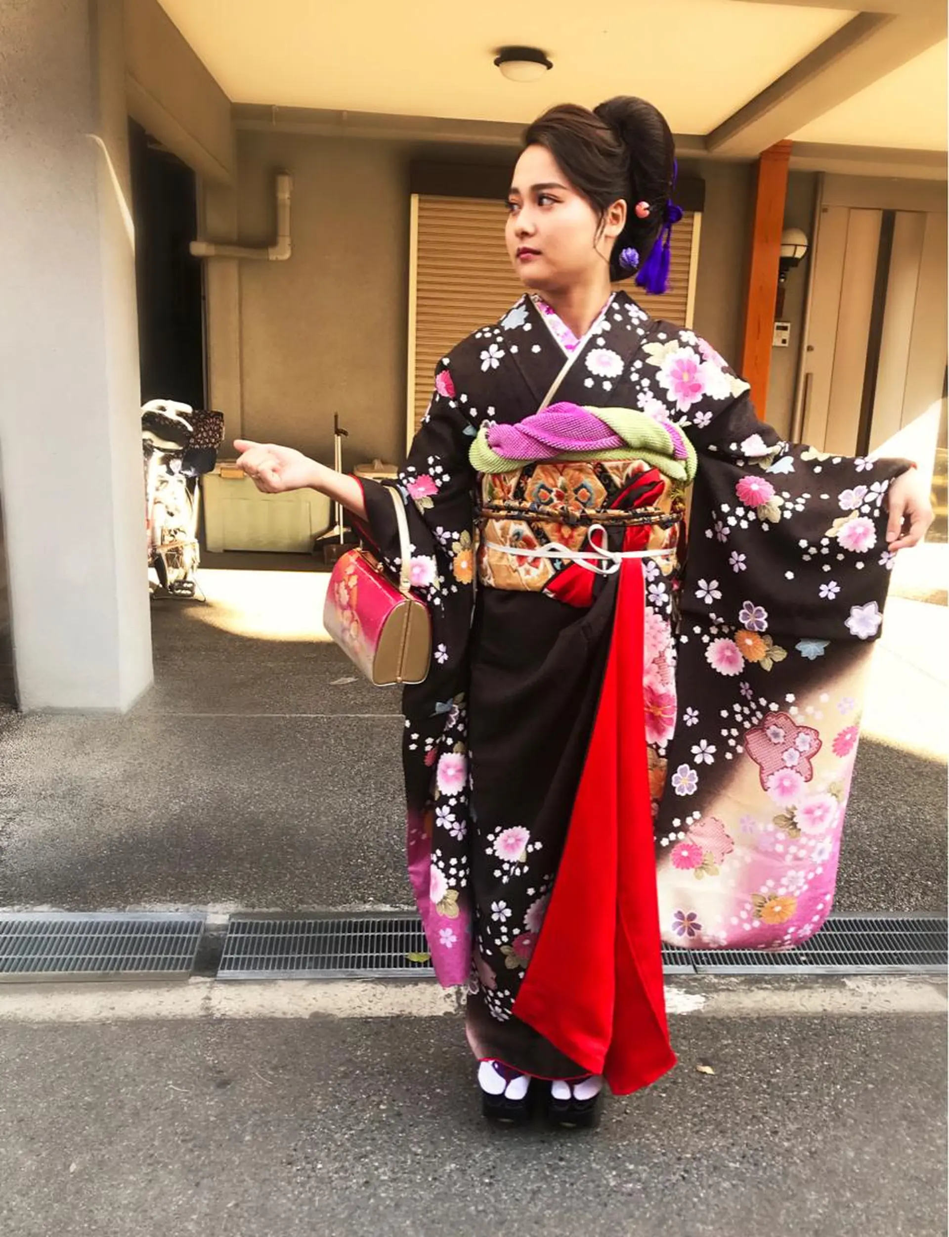 セミロング ヘアアレンジ 【カメレオン】 上村 祥子のヘアスタイル