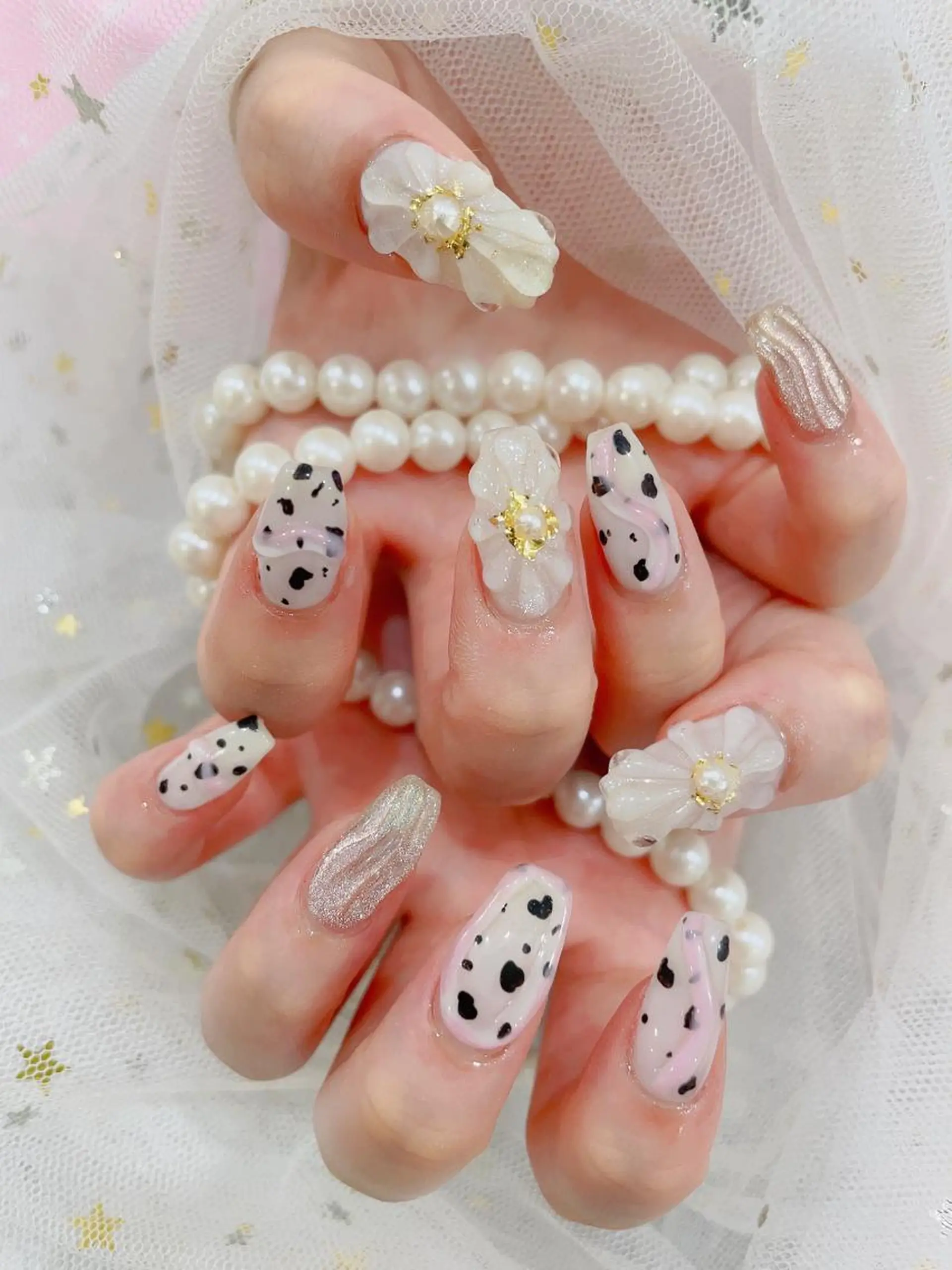ミディアム ネイル cho nailのネイルデザイン