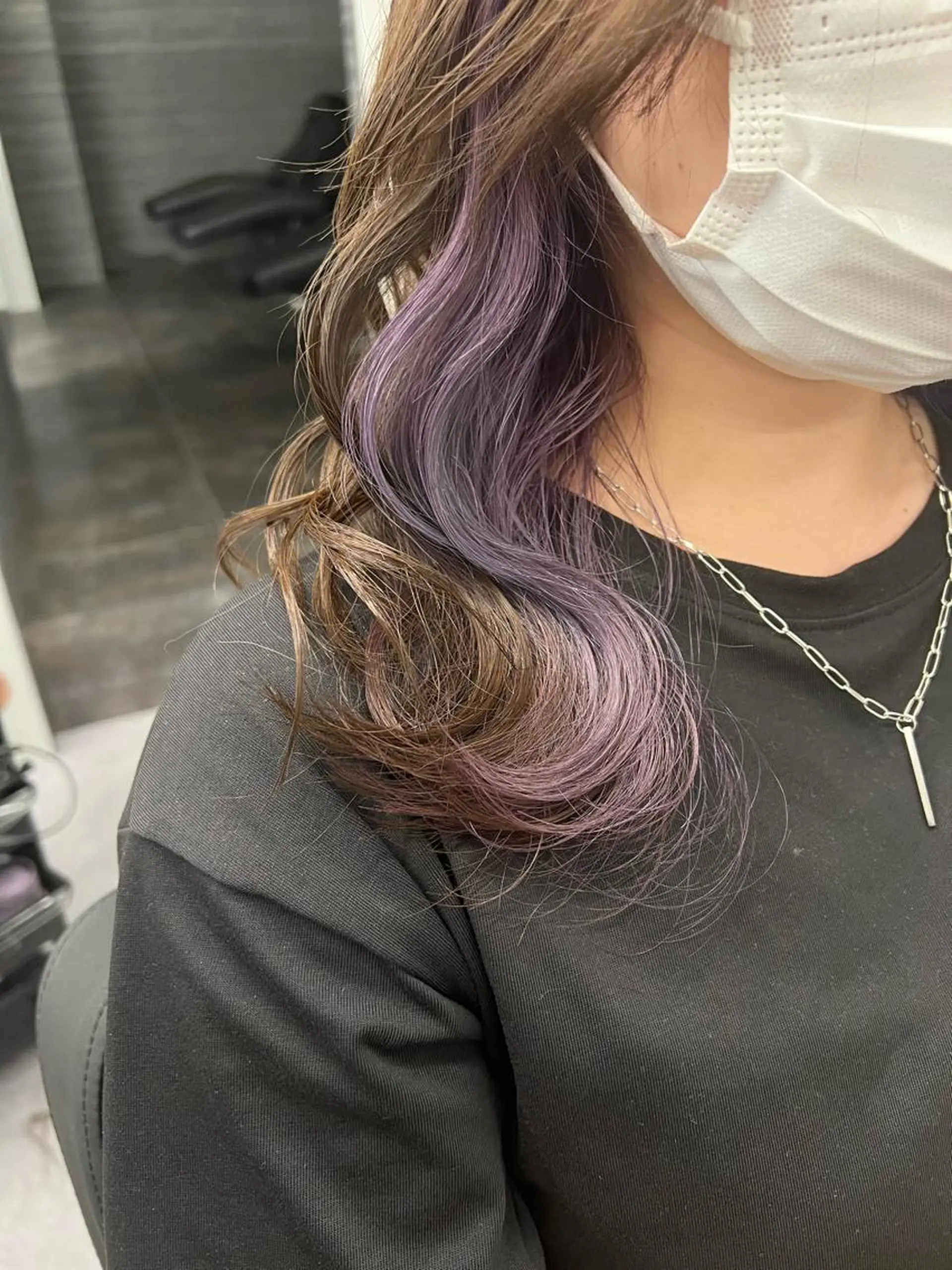 カラー インナーカラー 小林 拓真のヘアスタイル