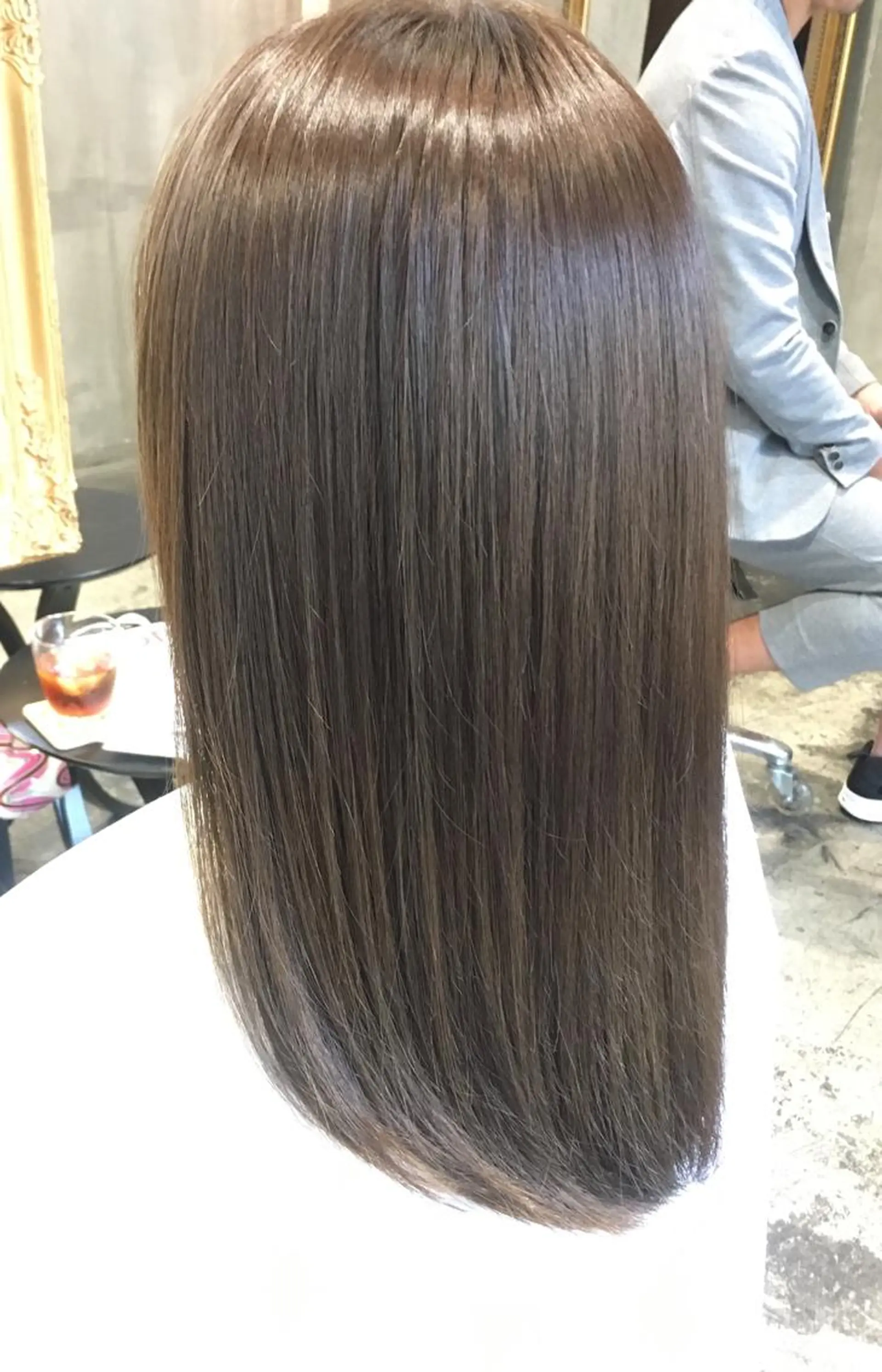 ミディアム カラー ケアカラー Mogami Kengoのヘアスタイル