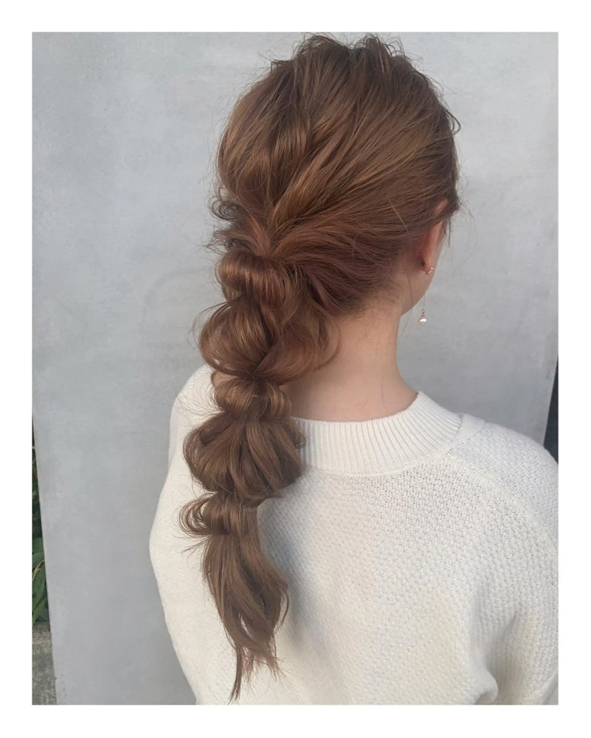 ロング 河田 海陽のヘアスタイル