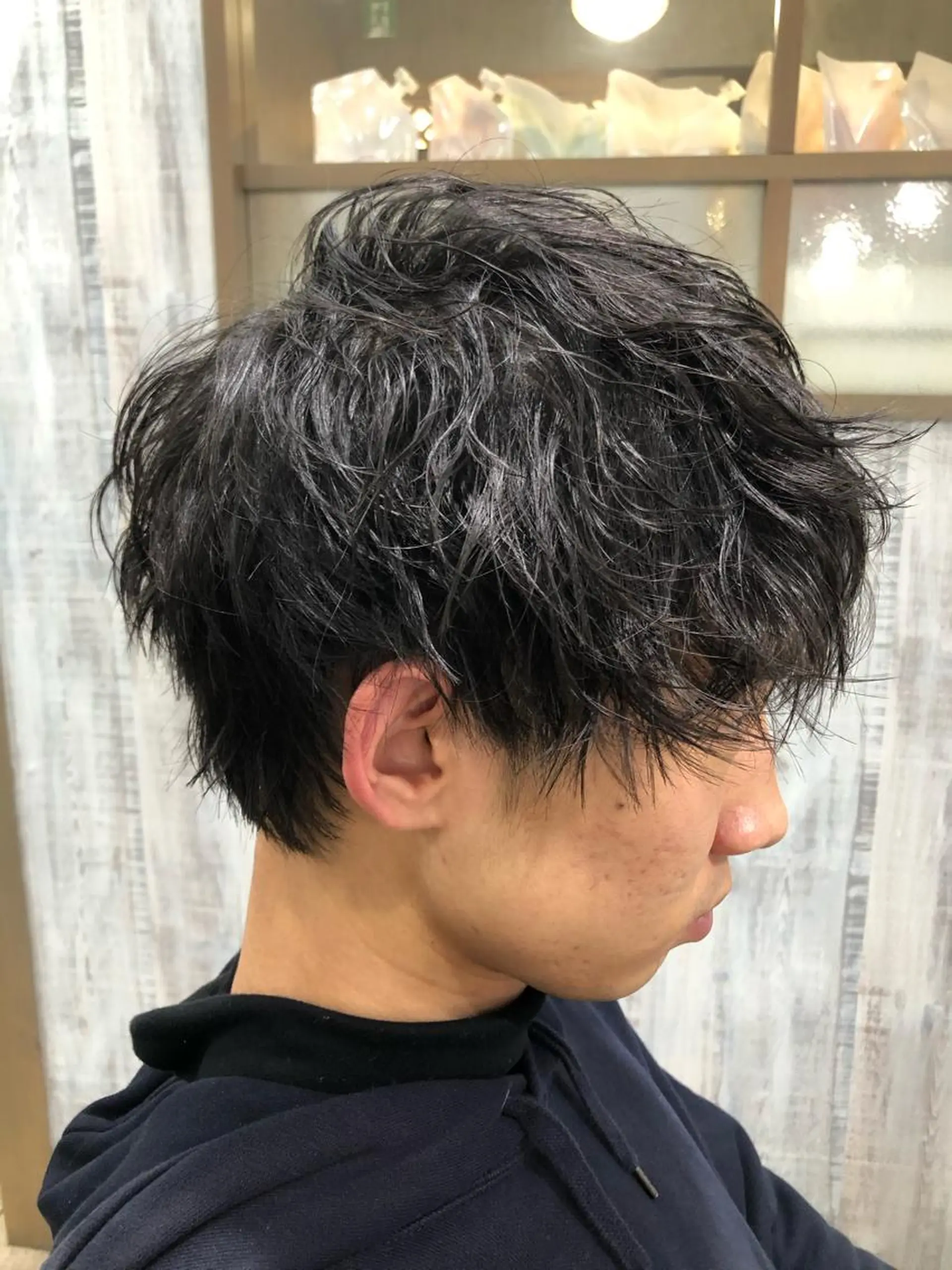 ショート カット トリートメント ヘッドスパ イシジマ タカナリのヘアスタイル