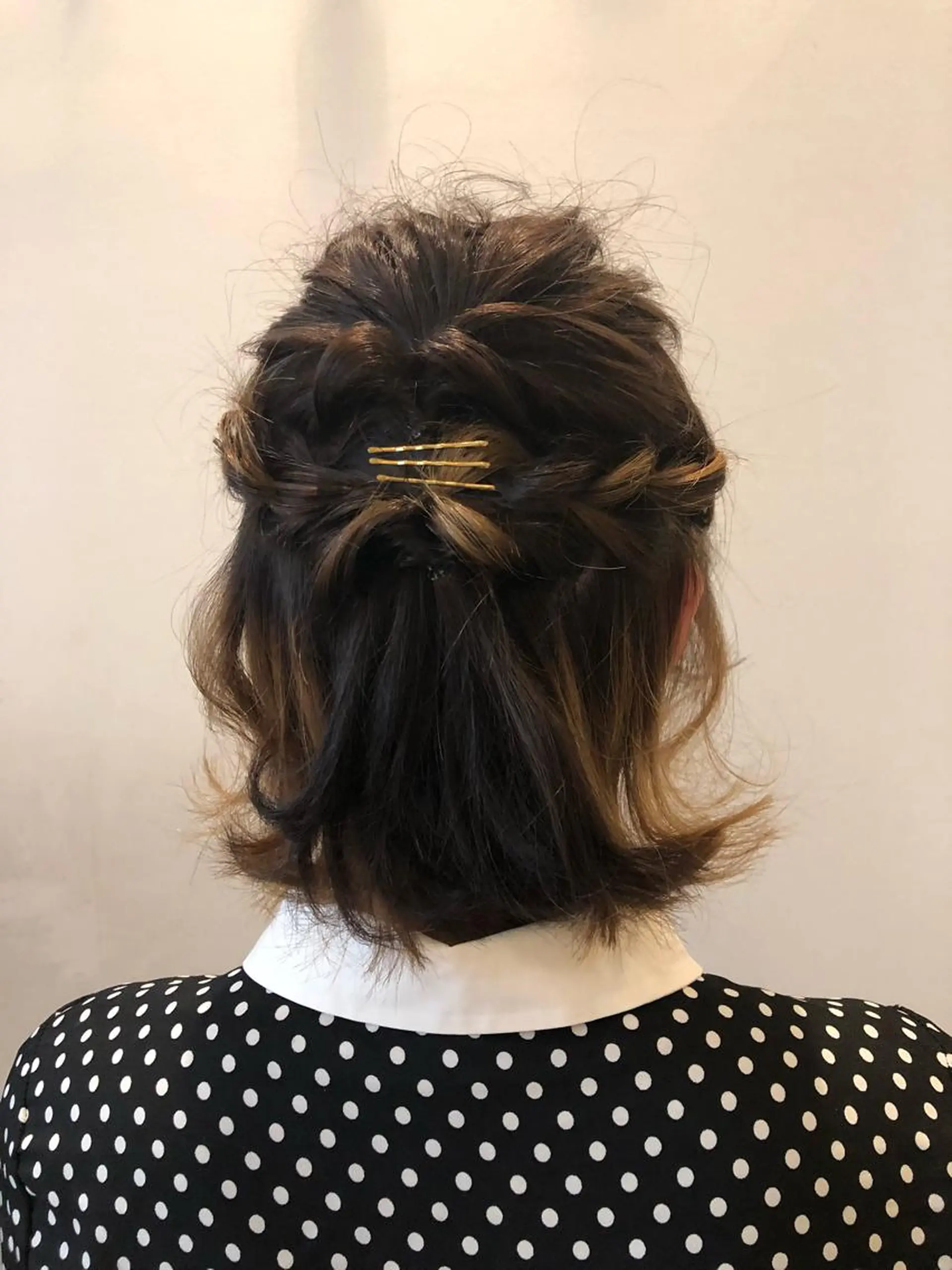 ショート カラー パーマ ヘアアレンジ ハーフアップ インナーカラー ニシダヒカリ🌙 髪質改善×似合わせのヘアスタイル