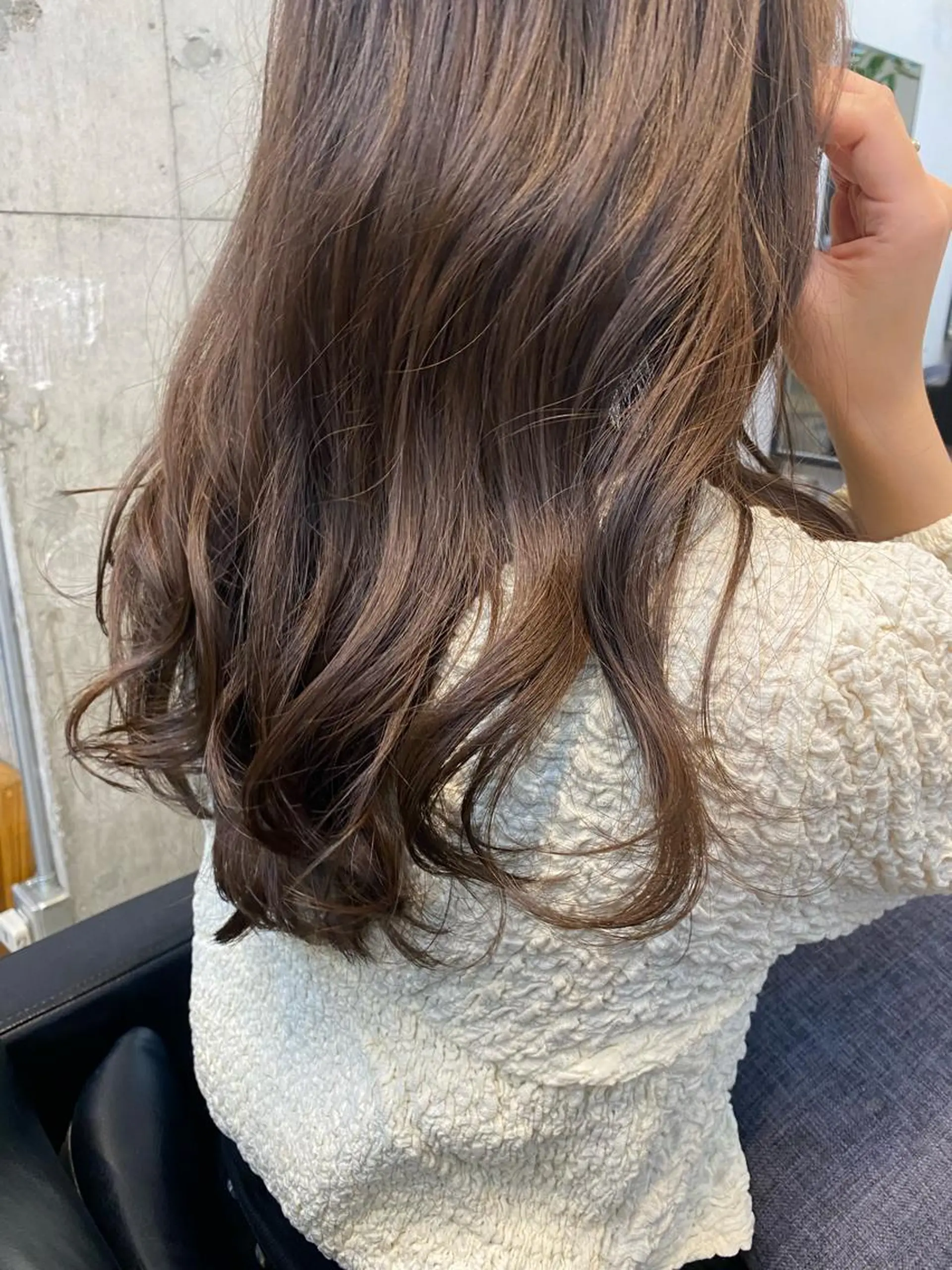 カラー ベージュカラー yamashita moekaのヘアスタイル
