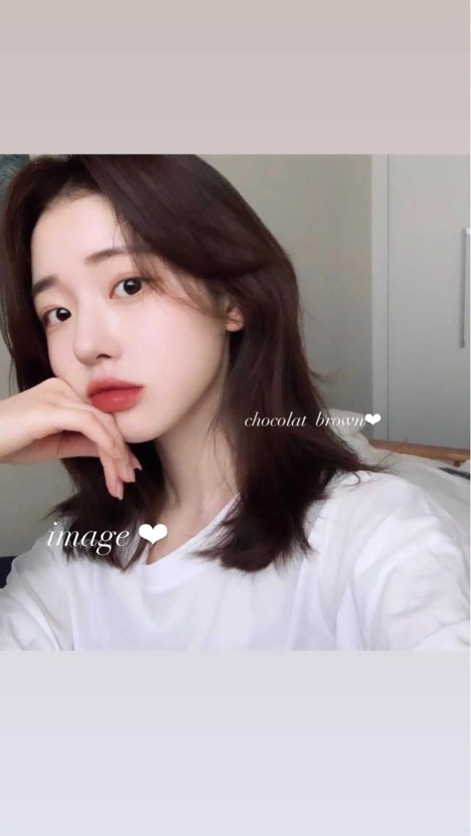 ミディアム カット 韓国 / 中国ヘア 🦋Noniのヘアスタイル