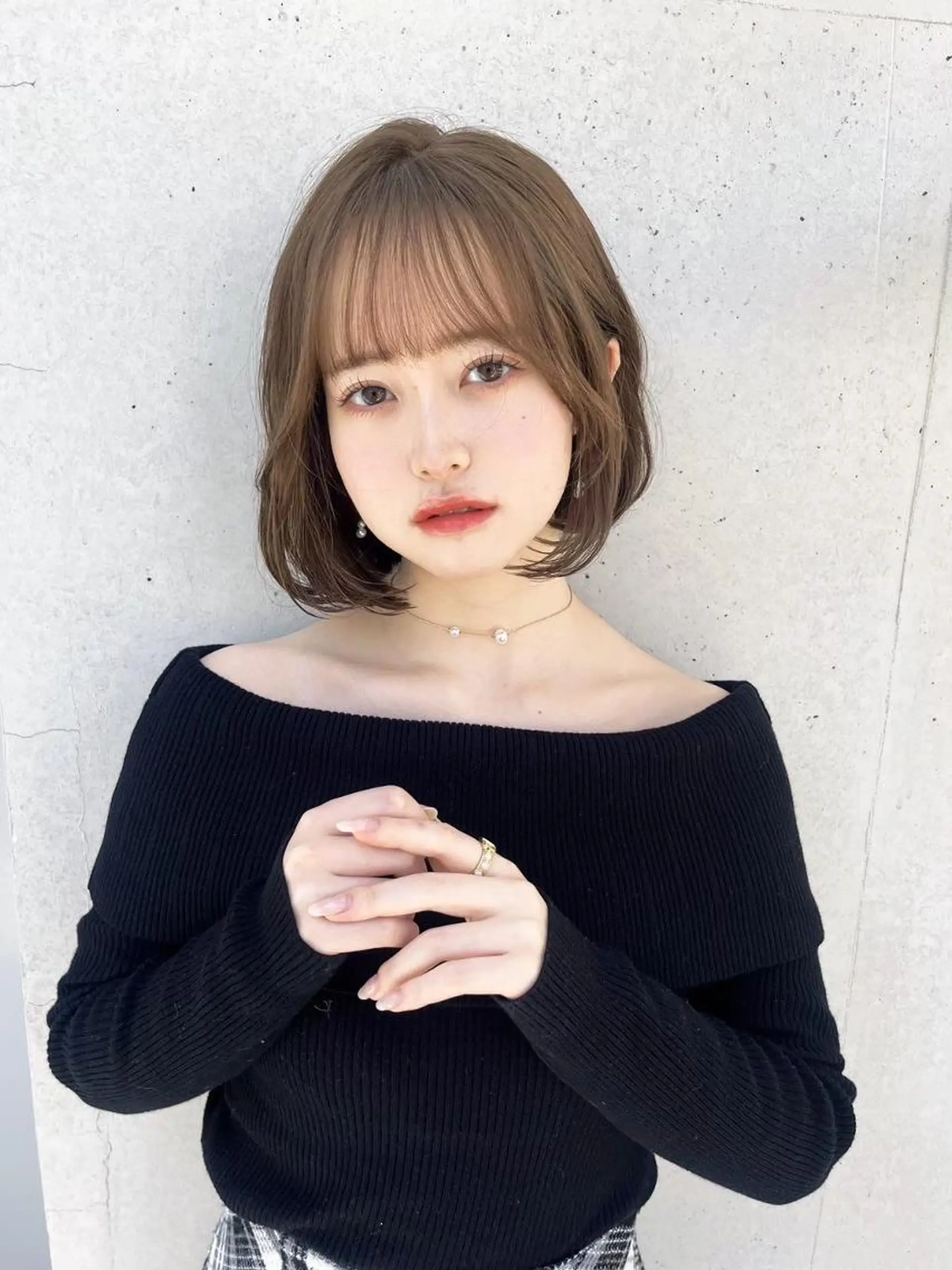 カラー カット ヘッドスパ ヘアセット トレンド冬髪❄️韓国 レイヤー❄️101のヘアスタイル