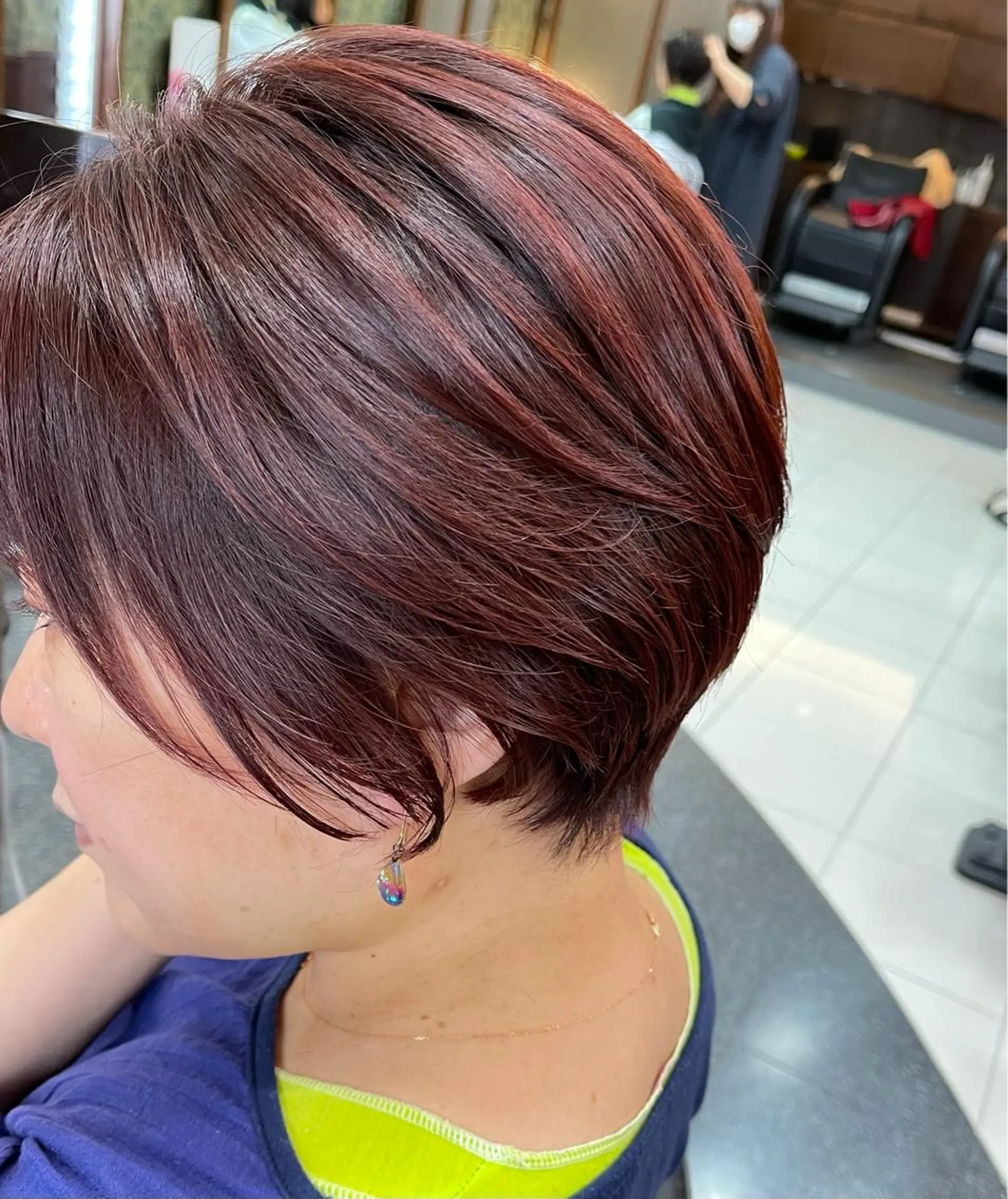 ショート 谷川 由子のヘアスタイル