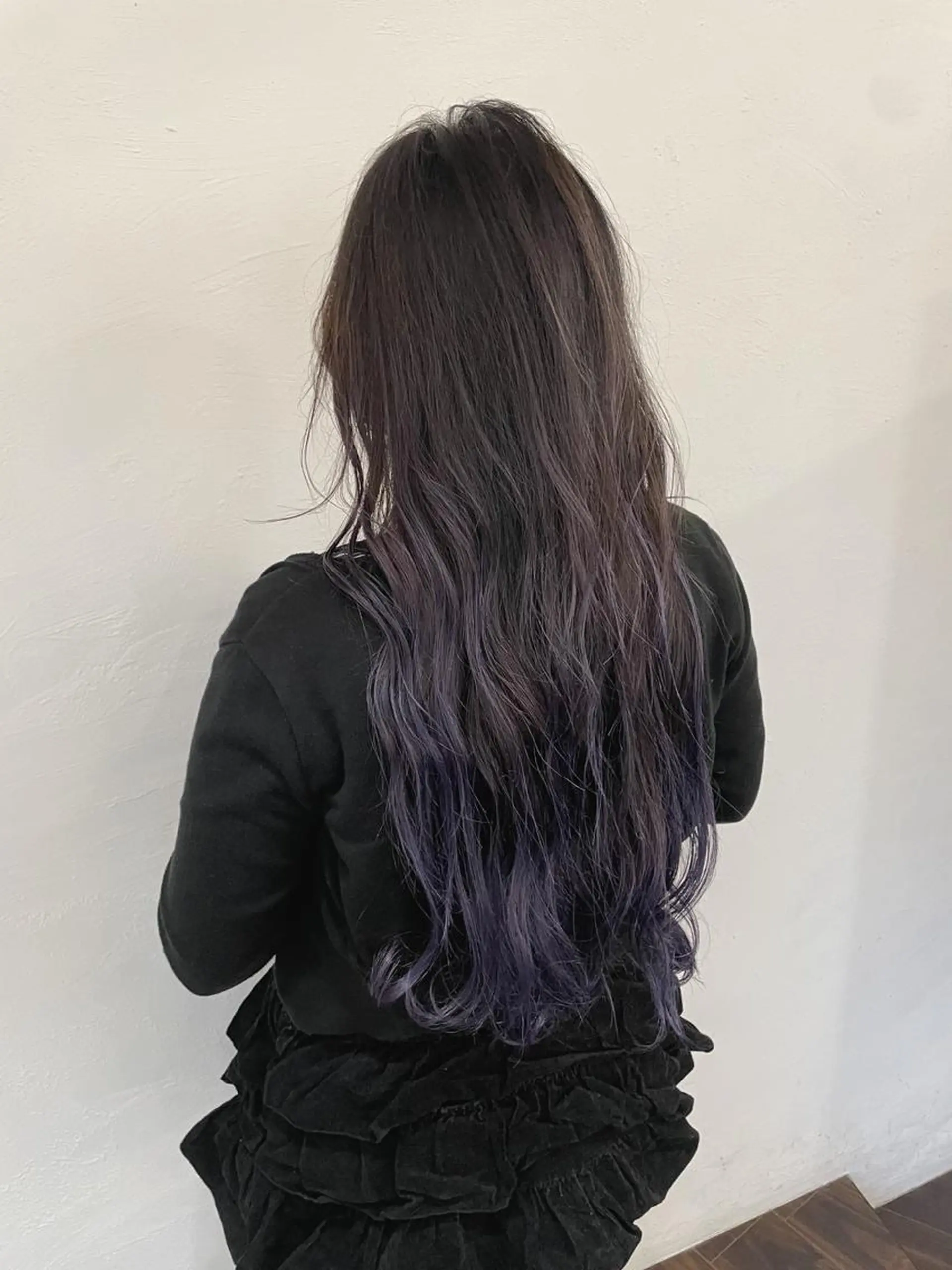 ロング カラー 冨木 雄斗のヘアスタイル