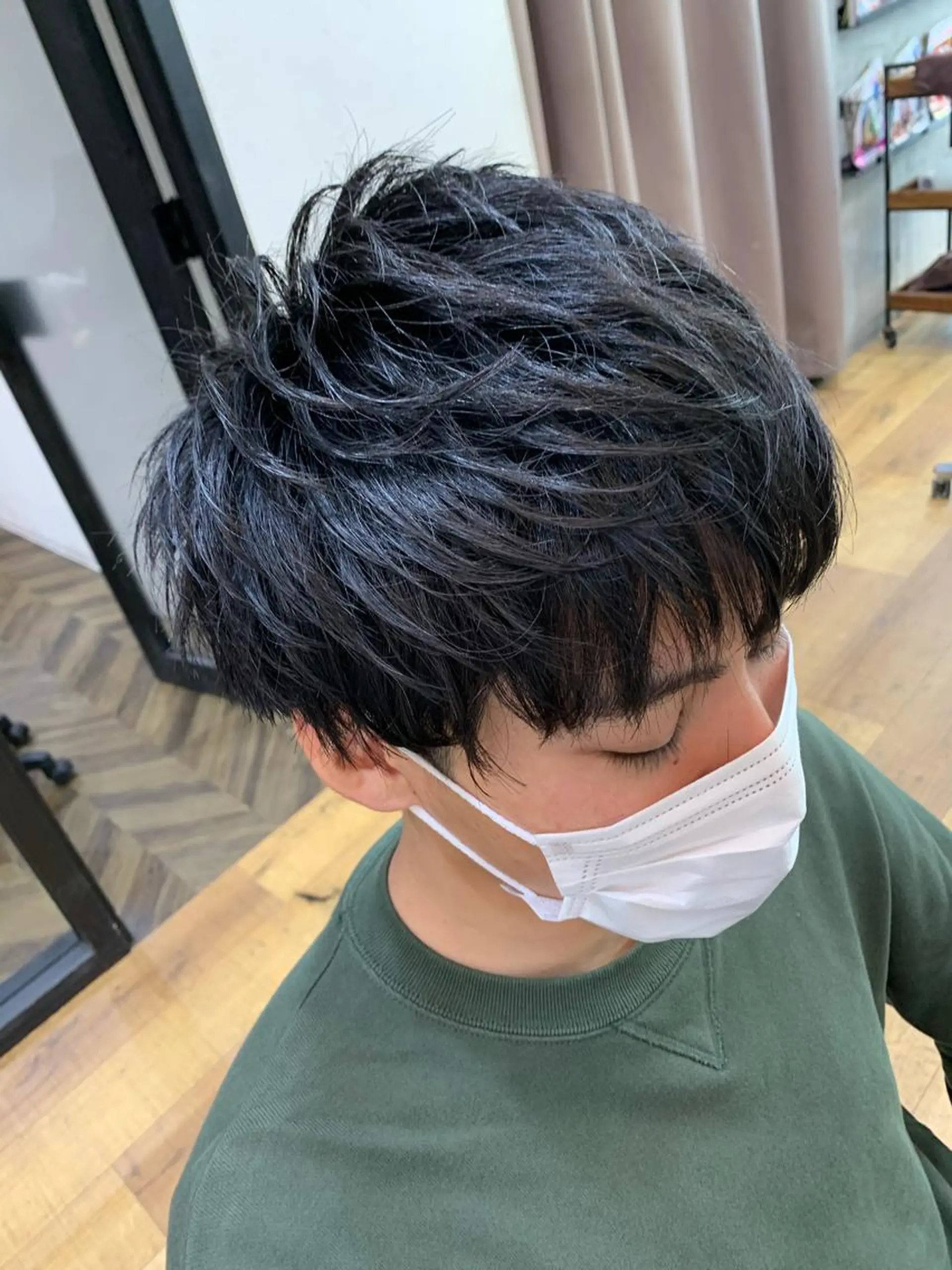 ショート メンズ 天野 開のヘアスタイル