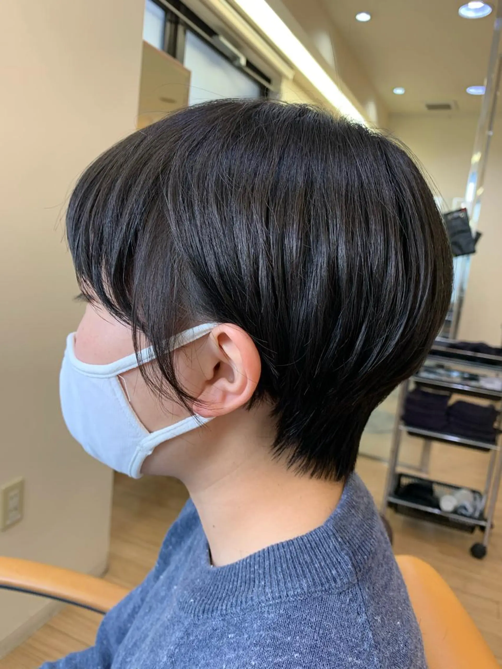 ショート ショートヘア カット トリートメント 板倉 花連のヘアスタイル