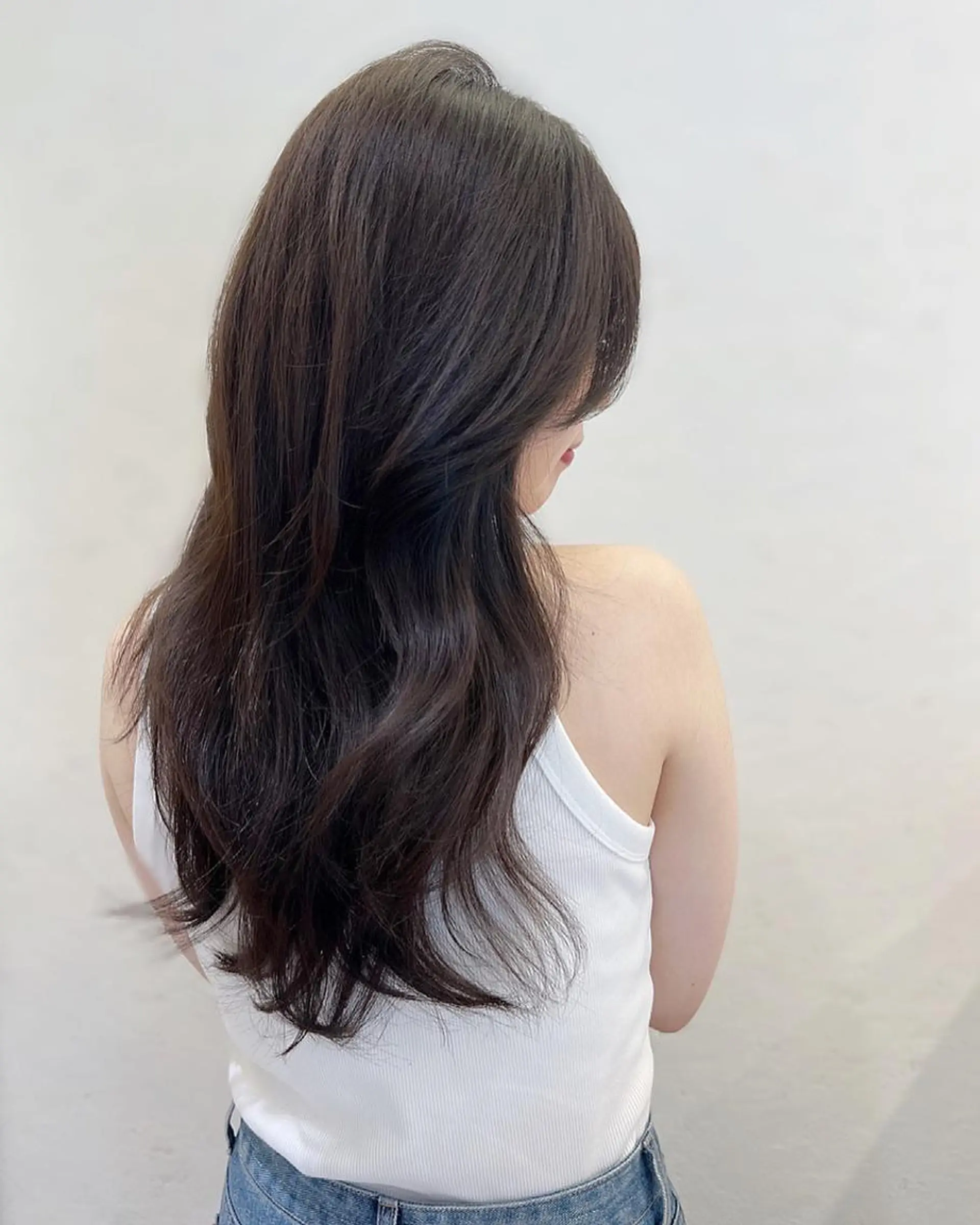 ロング カラー カット トリートメント 韓国ヘア×髪質改善 /yoshikaのヘアスタイル