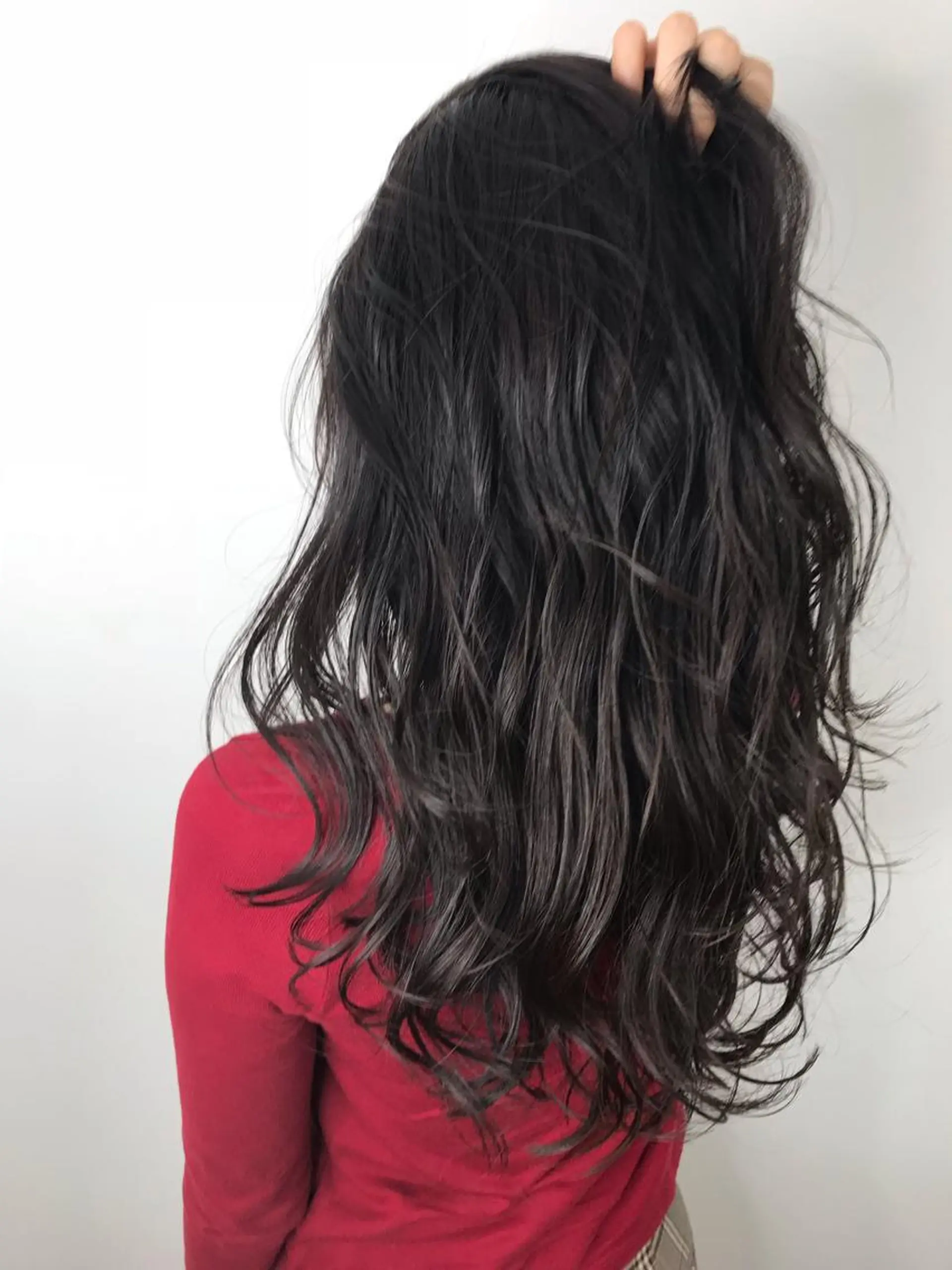 ロング カラー カット ヘアカラー 酸性ストレート/ブリ ーチなし/中村 匠のヘアスタイル