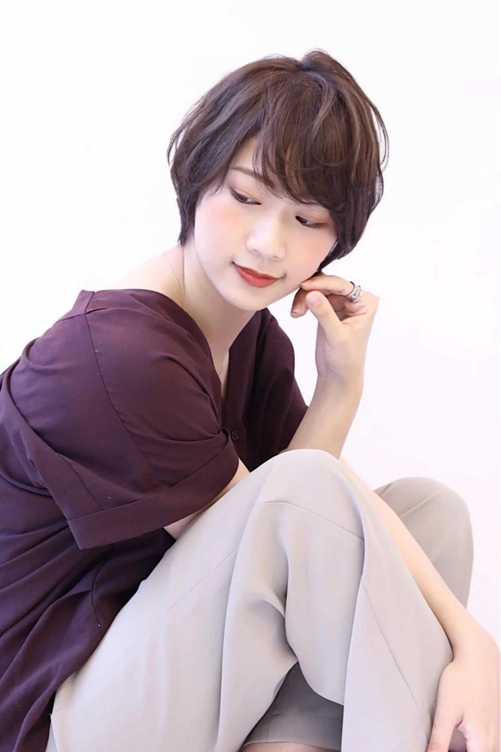 ショート 浦野 優希のヘアスタイル