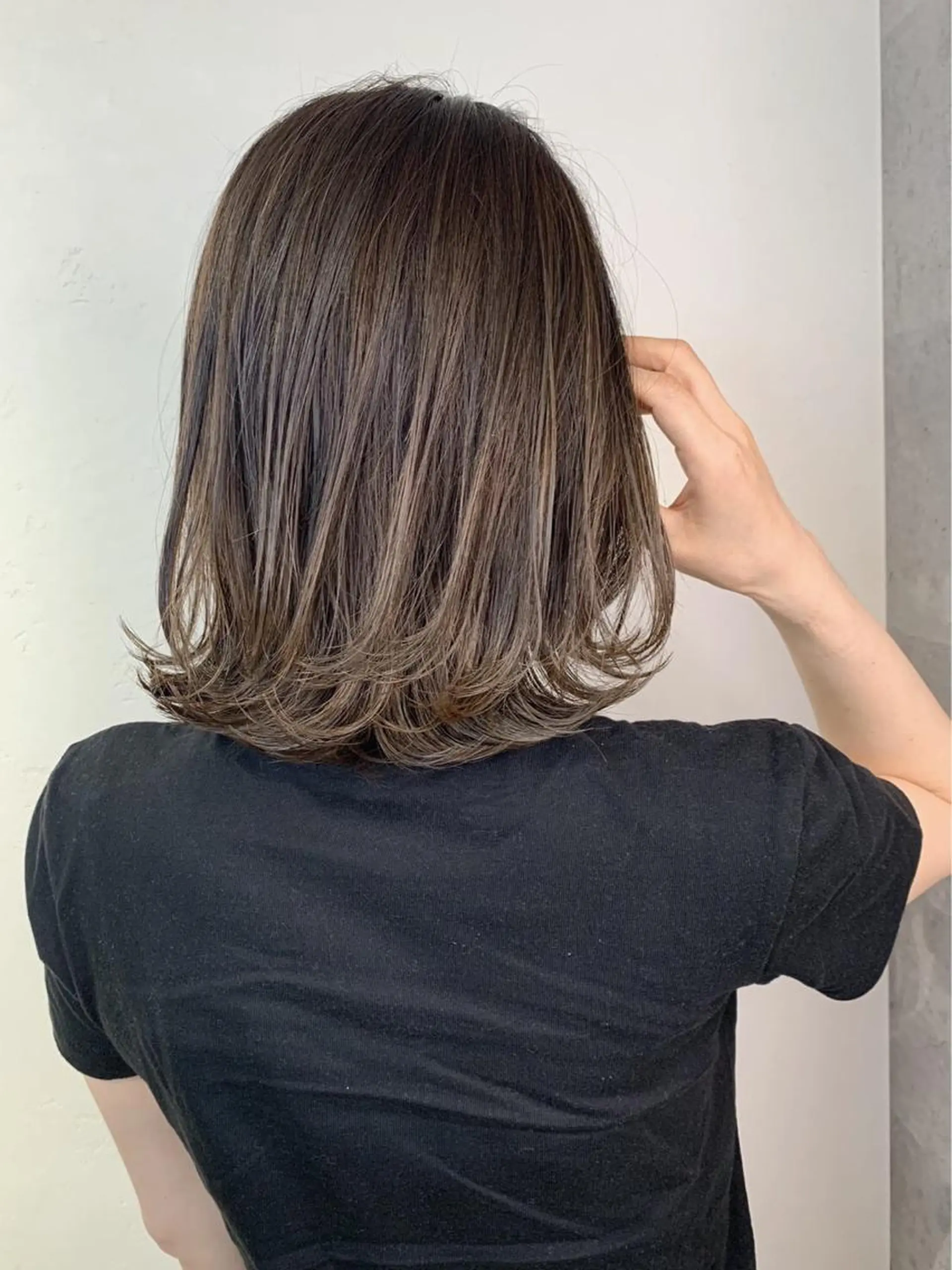 ショート カラー パーマ ベージュカラー ハイライトカラー ハイライト _ WHITE三宮店のヘアスタイル